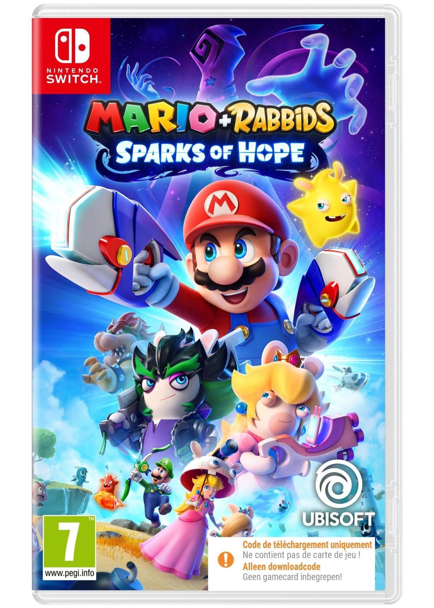 Spiel Mario + Rabbids Sparks of Hope - Enthält nur Downloadcode