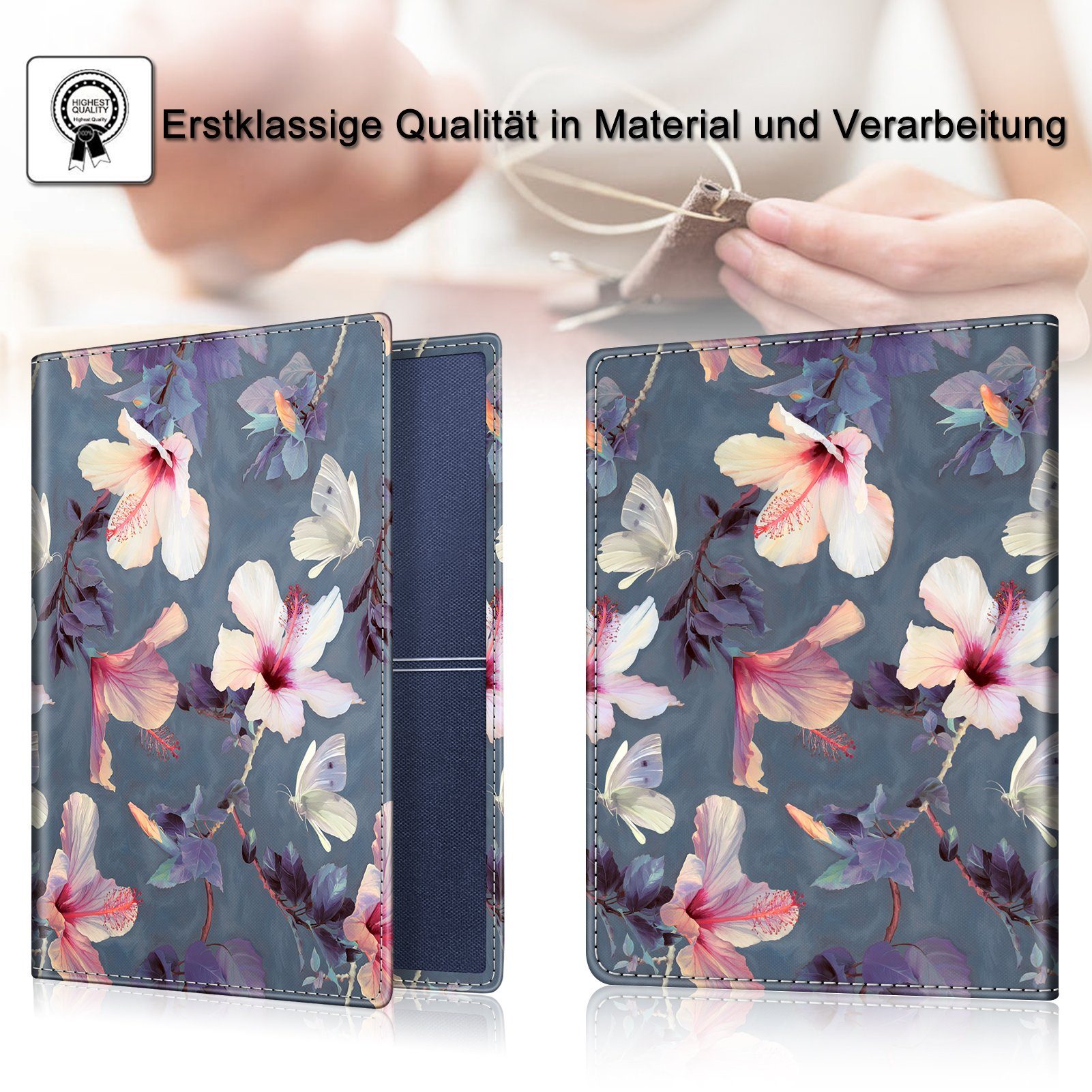 Fintie Mini Geldbörse Fahrzeugschein Hülle, Ultradünne Fahrzeugscheinetui K günstig online kaufen