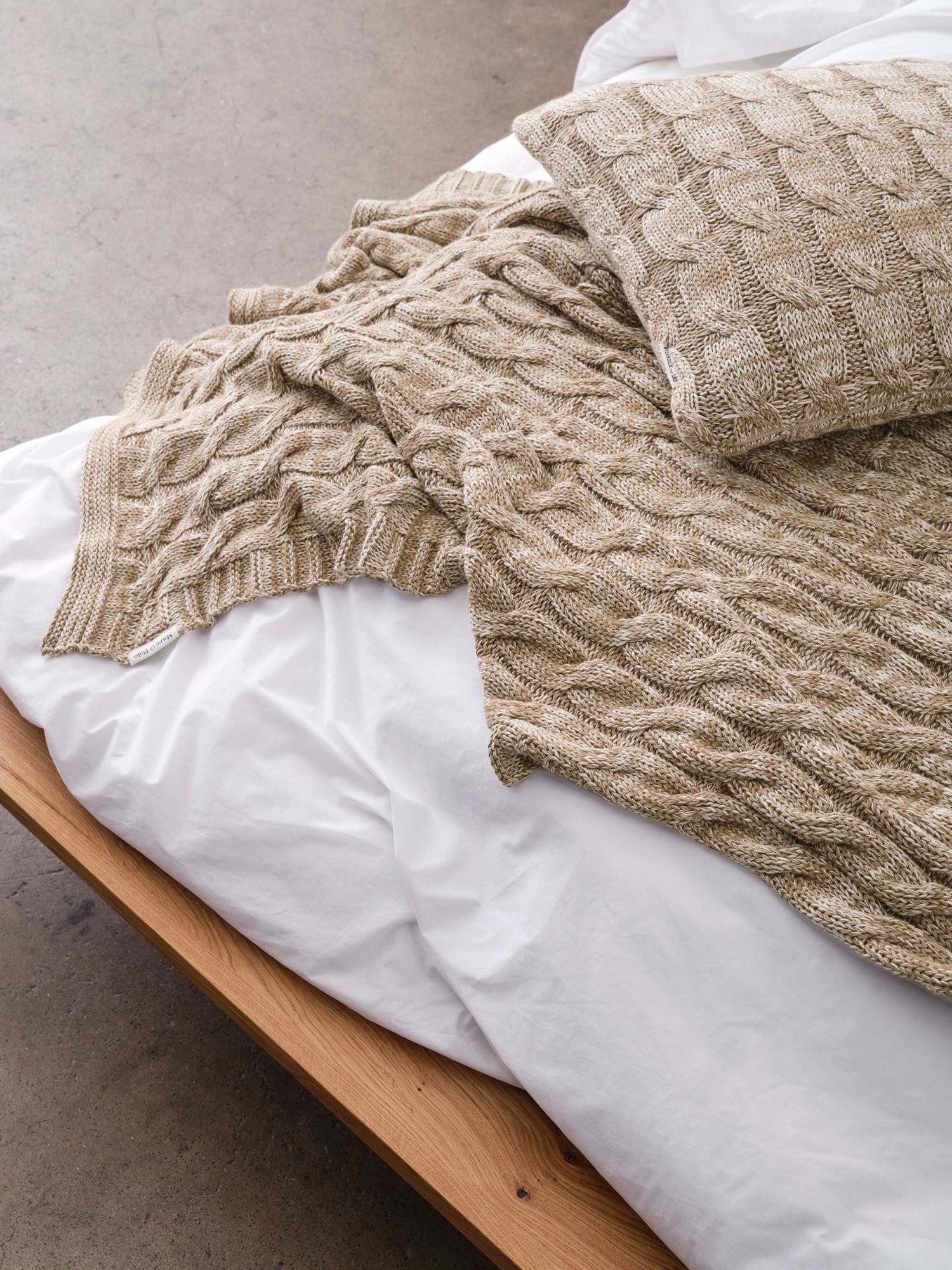 Plaid Ainaa, Marc O'Polo Home, aus Bio-Baumwolle