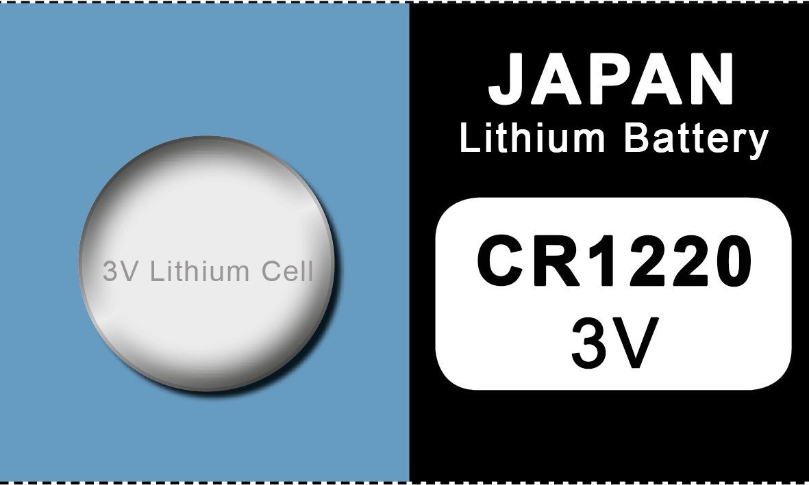 Selva Technik Japan 1220 Lithium Knopfzelle Batterie