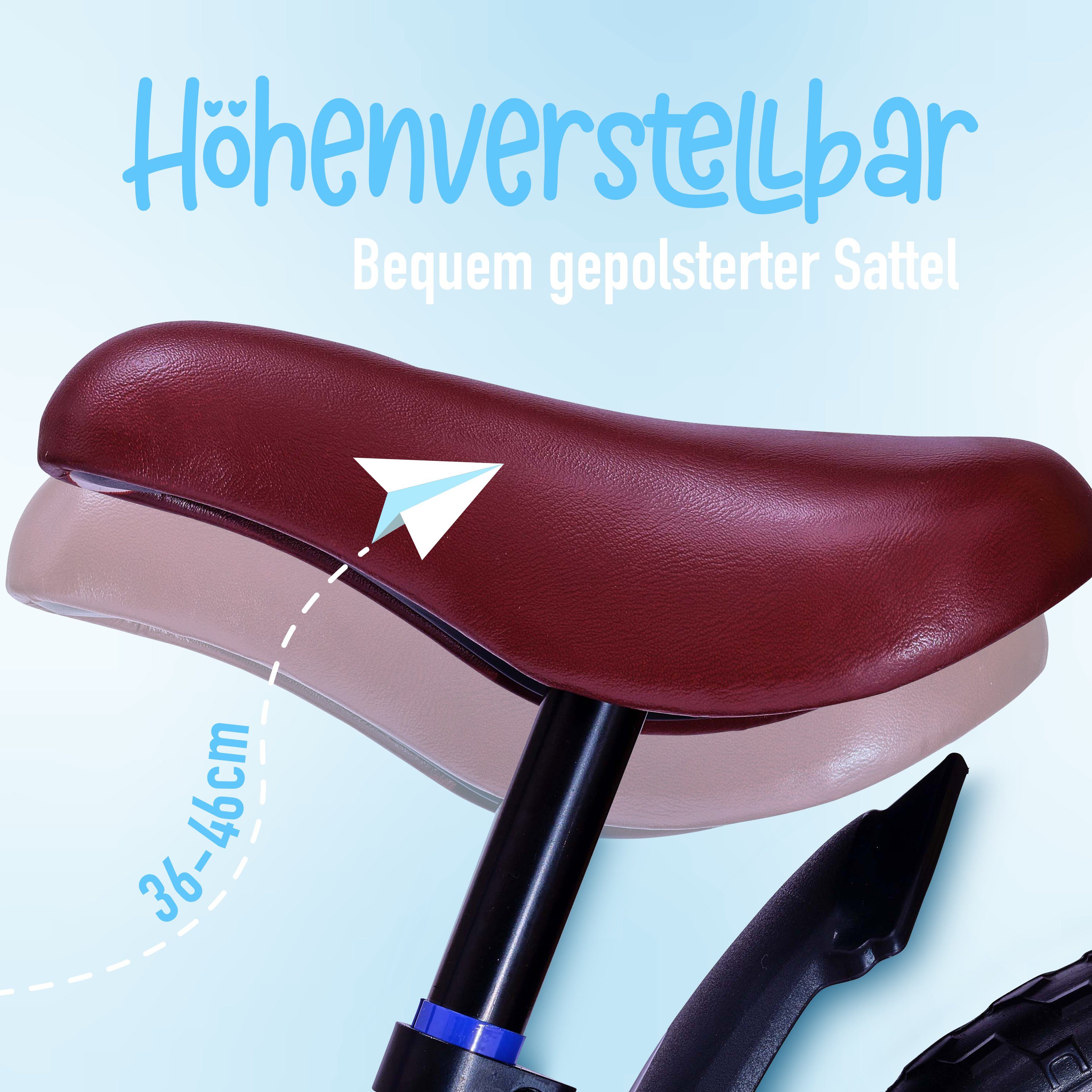 Apollo Laufrad Laufrad für Kinder Aviator 12 Zoll Zoll, leicht und stabil