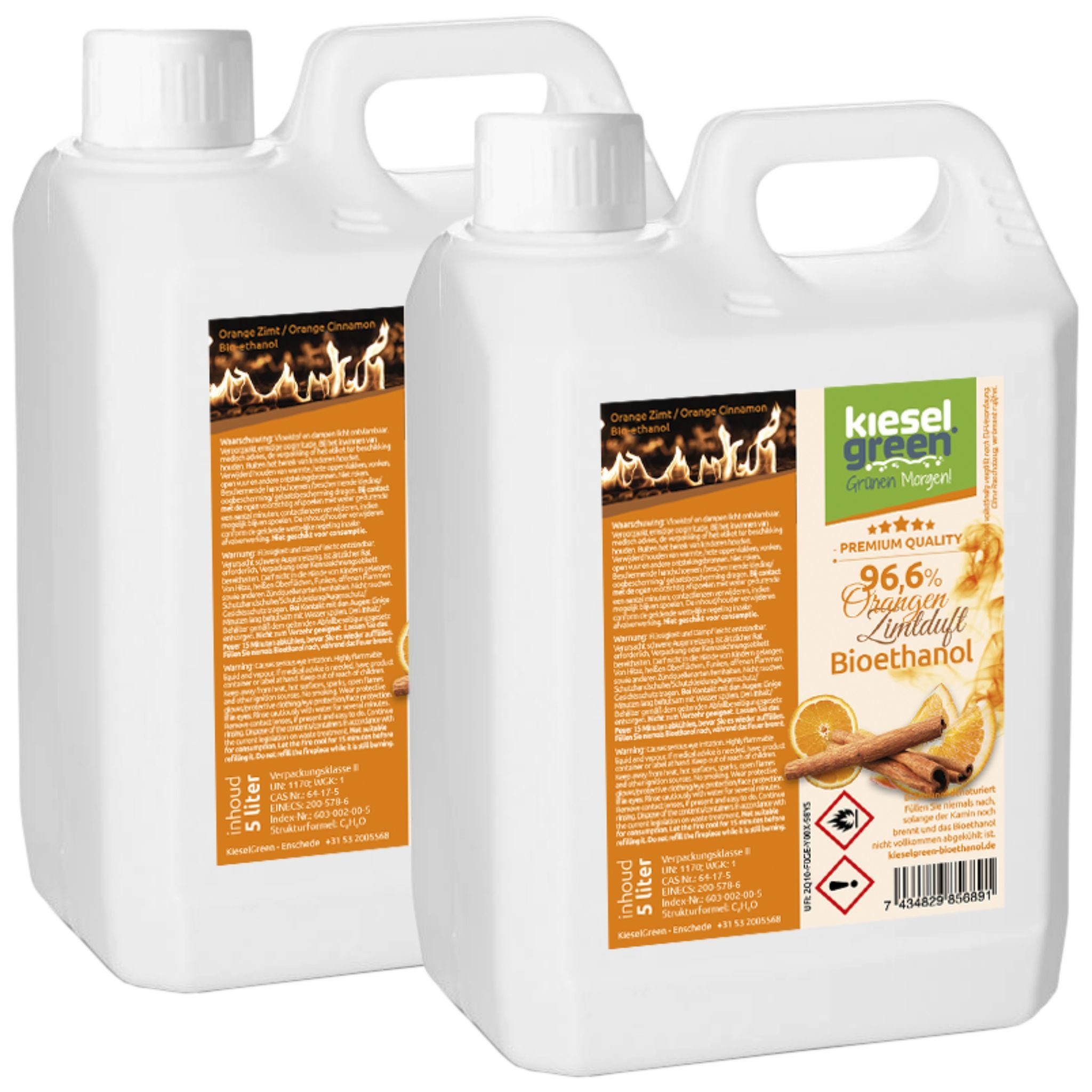KieselGreen Bioethanol KieselGreen Bioethanol 5/10/25/50 Liter mit Duft für günstig online kaufen