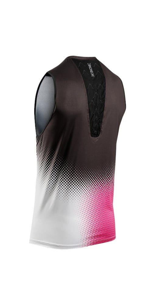 X-Bionic Tanktop Corefusion Run Tank schwarz/neopink/weiss Herren günstig online kaufen