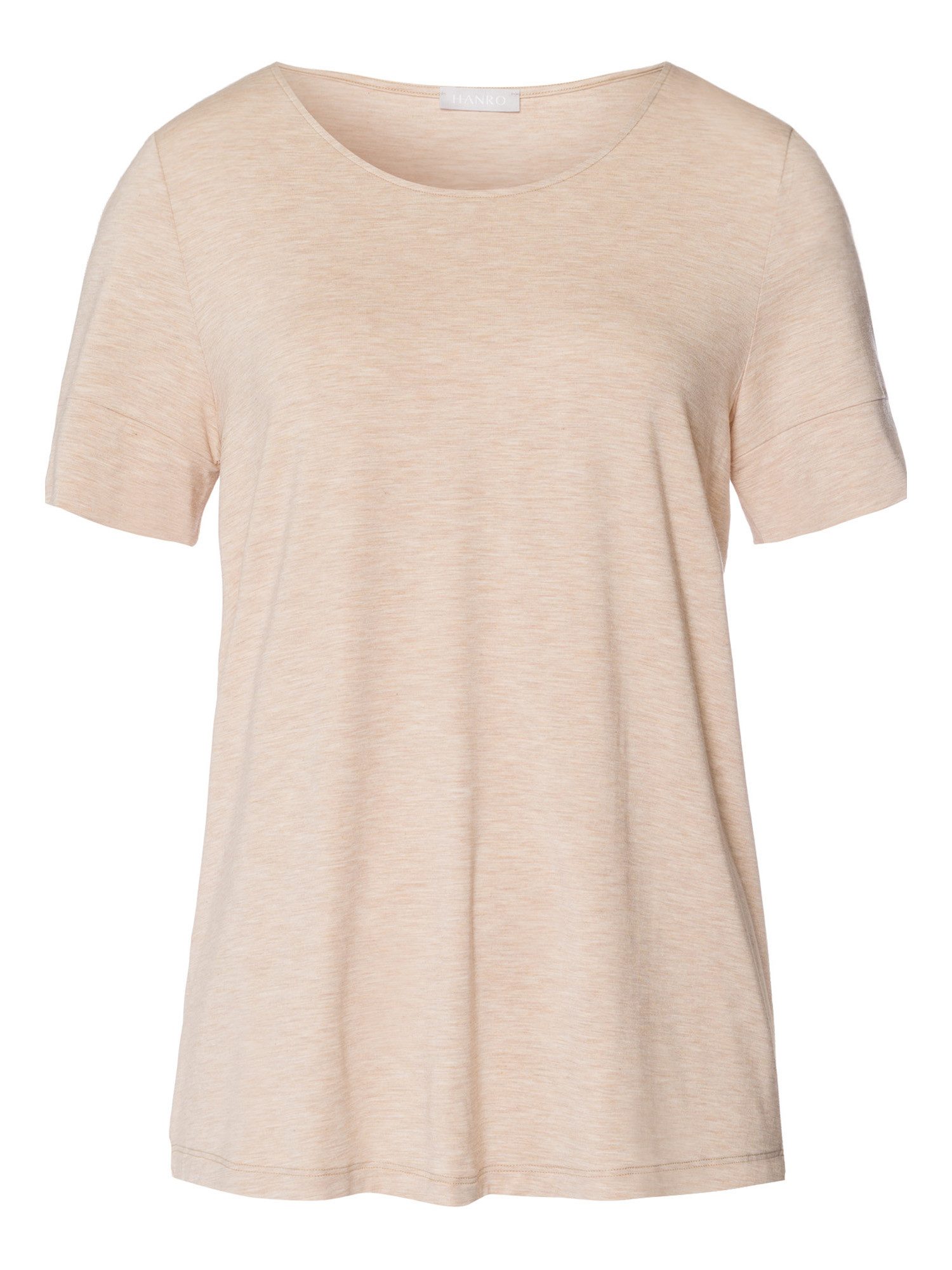 Hanro T-Shirt Natural Elegance schlafshirt schlafmode Pyjama