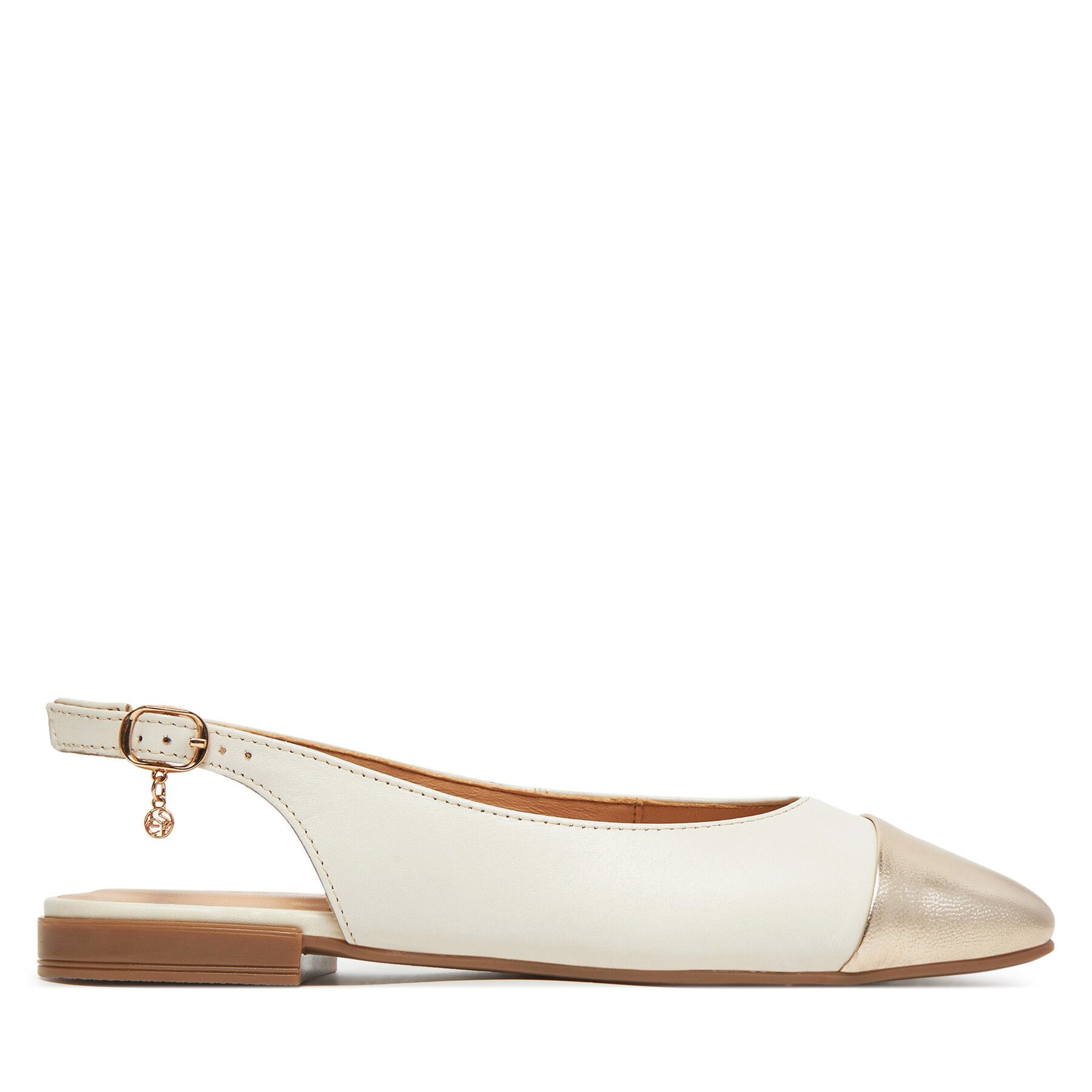 LASOCKI Lasocki Damen-Ballerinas Écru RST-ROMI-51 Ballerina