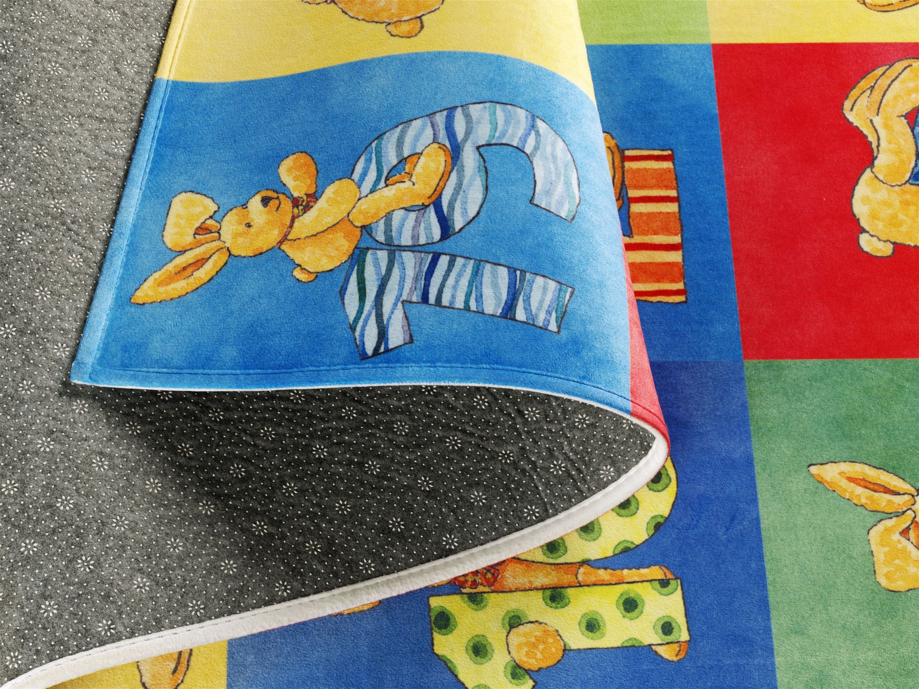 Felix Kinderteppich Felix der Hase Zahlen, rechteckig