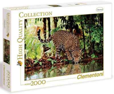 Clementoni® Puzzle »High Quality Collection, Leopard«, 2000 Puzzleteile, Made in Europe