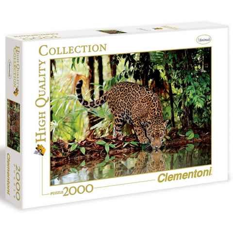 Clementoni® Puzzle High Quality Collection, Leopard, 2000 Puzzleteile, Made in Europe