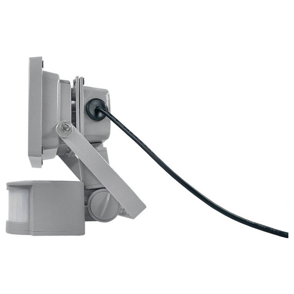 as - Schwabe LED Flutlichtstrahler AS Schwabe 46978 Solar-Spot mit Bewegungsmelder 10 W Leuchtfarben: N