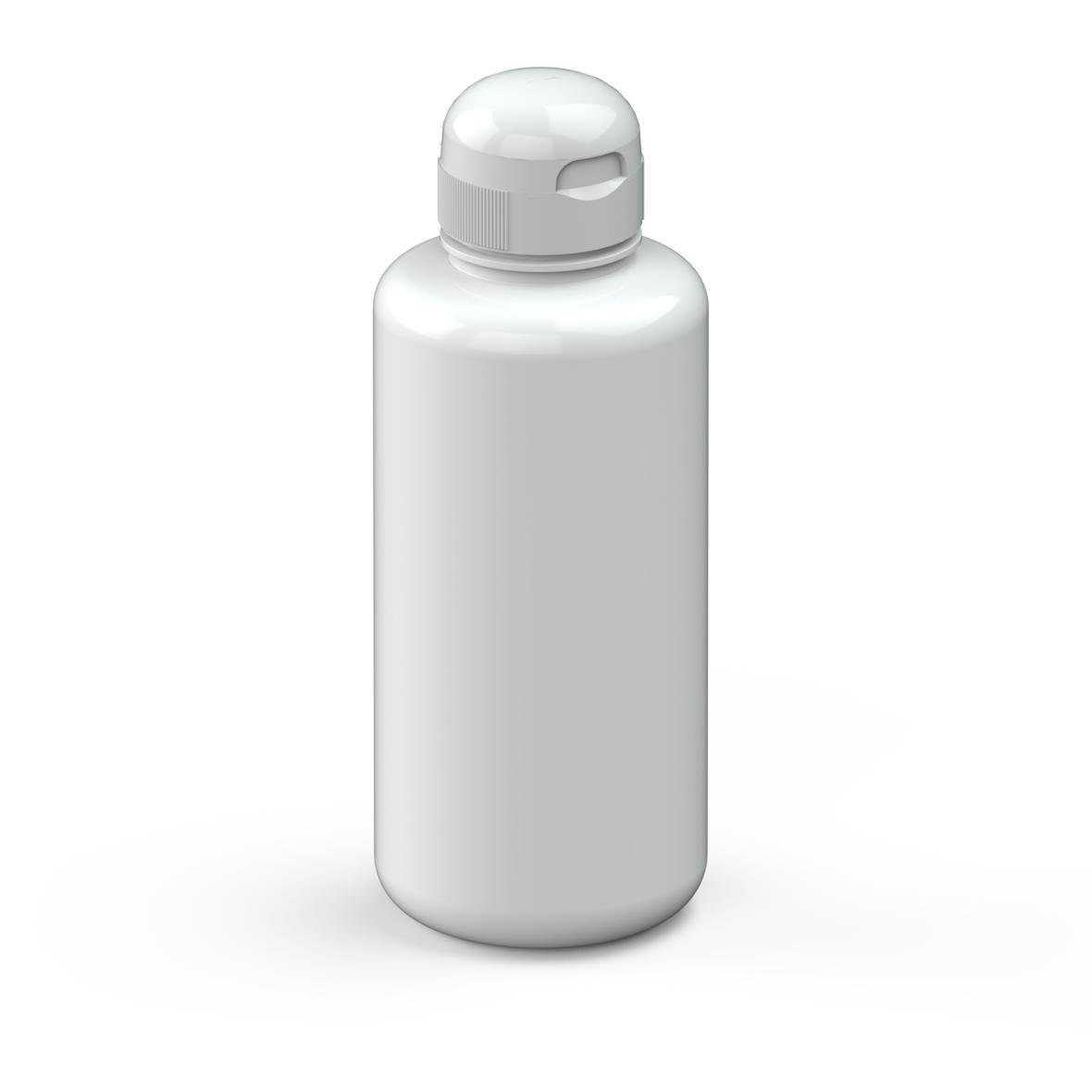 elasto Trinkflasche 1 L Wasserflasche "Sports" Tritanflasche inklusive Deckel, Made in Germany, BPA-frei, Sportflasche, kohlensäurehaltige Getränke