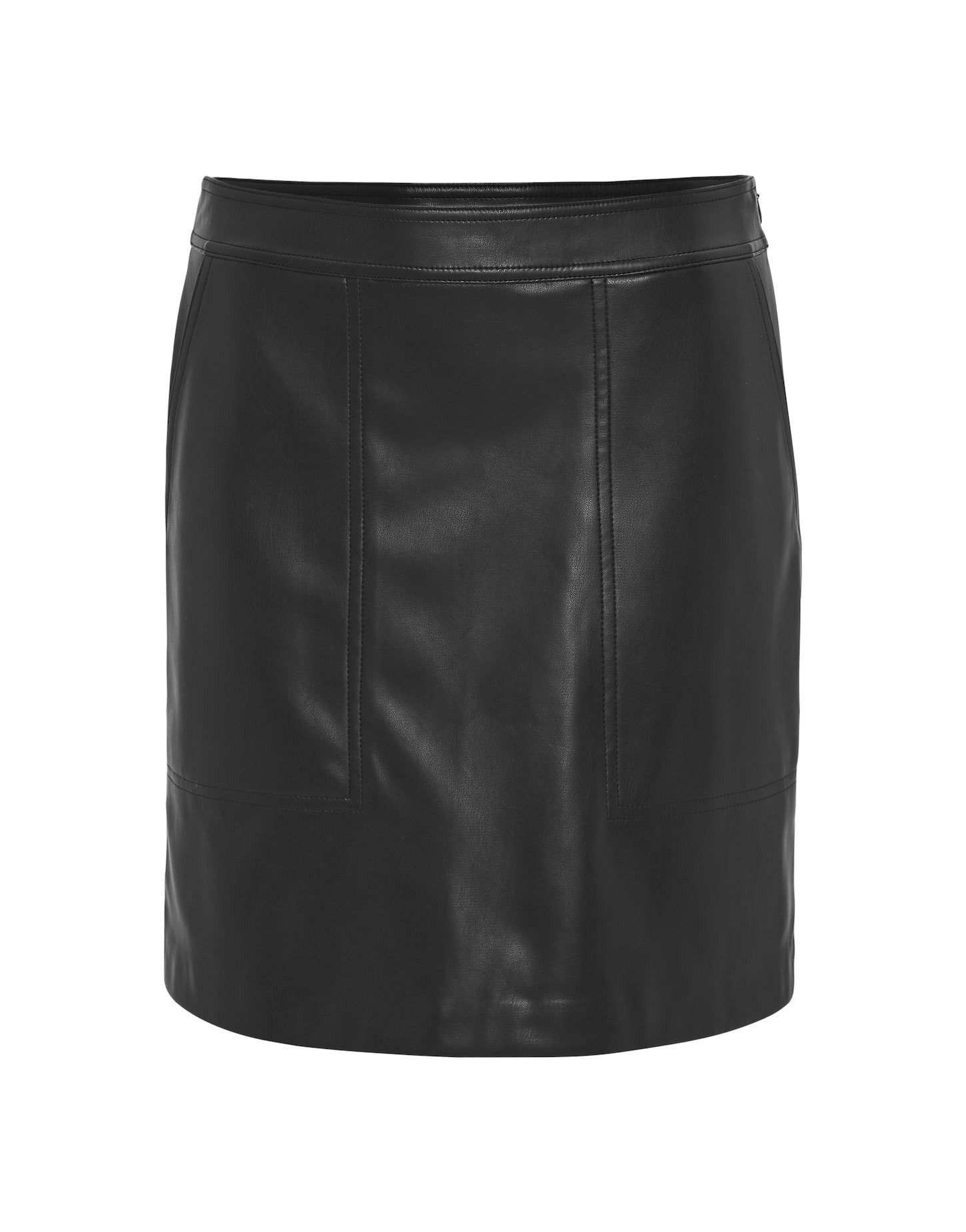 OPUS Lederrock Minirock RELVINA EDGY A-Linie günstig online kaufen