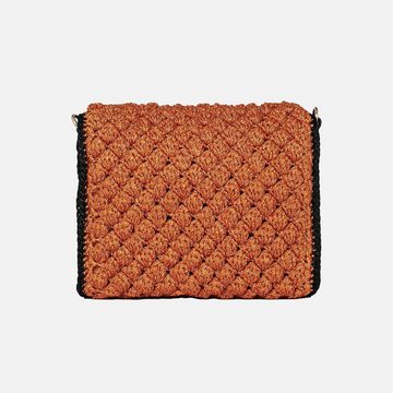 Becksöndergaard Umhängetasche Nudo Dia Crossbody Bag - Handtasche Damen mit abnehmbaren Gurt, in Orange 22x15 cm