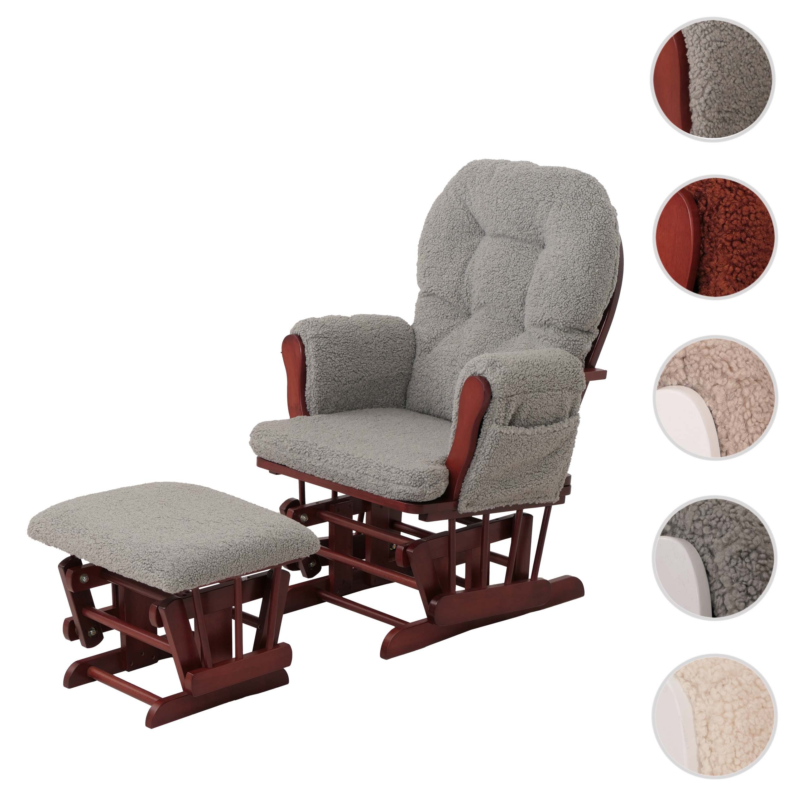 MCW Relaxsessel MCW-C76-B, Schaukelfunktion, Extradicke, weiche Polsterung