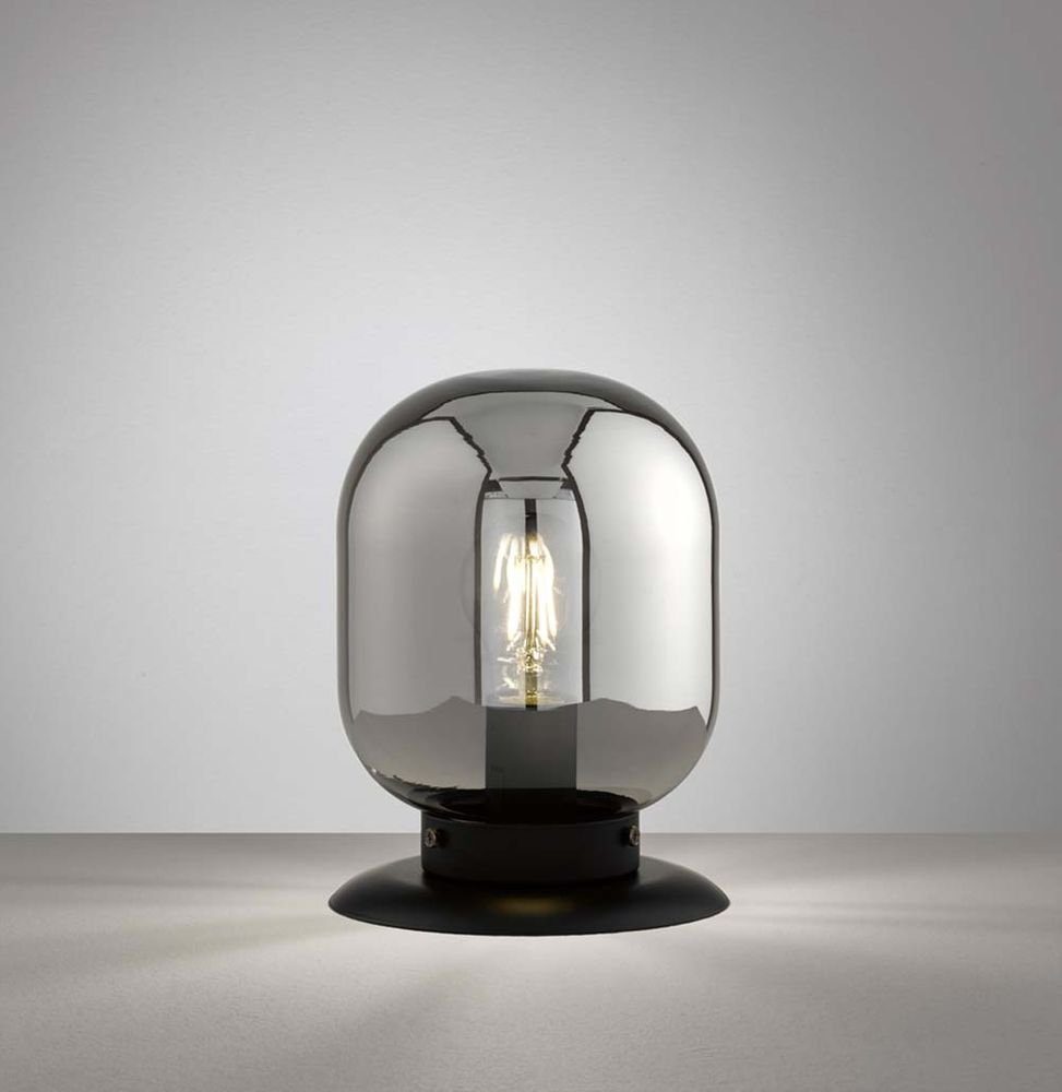 Schwarz etc-shop Nachttischlampe H LED Tischleuchte, Tischleuchte Beistelllampe Schreibtischlampe