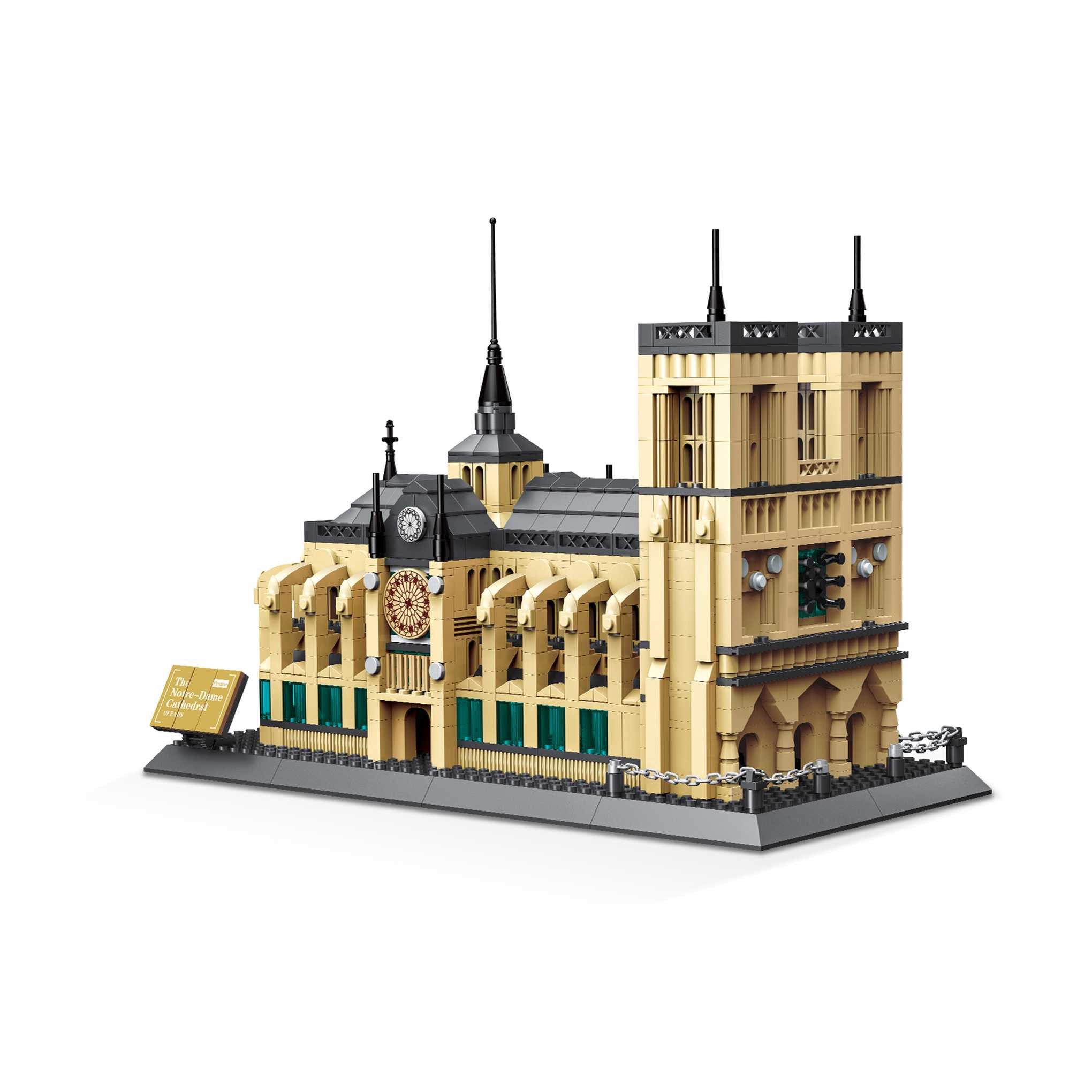 Wange 5210 - Notre-Dame Kathedrale in Paris (Wange) Spielbausteine, (1380 St)