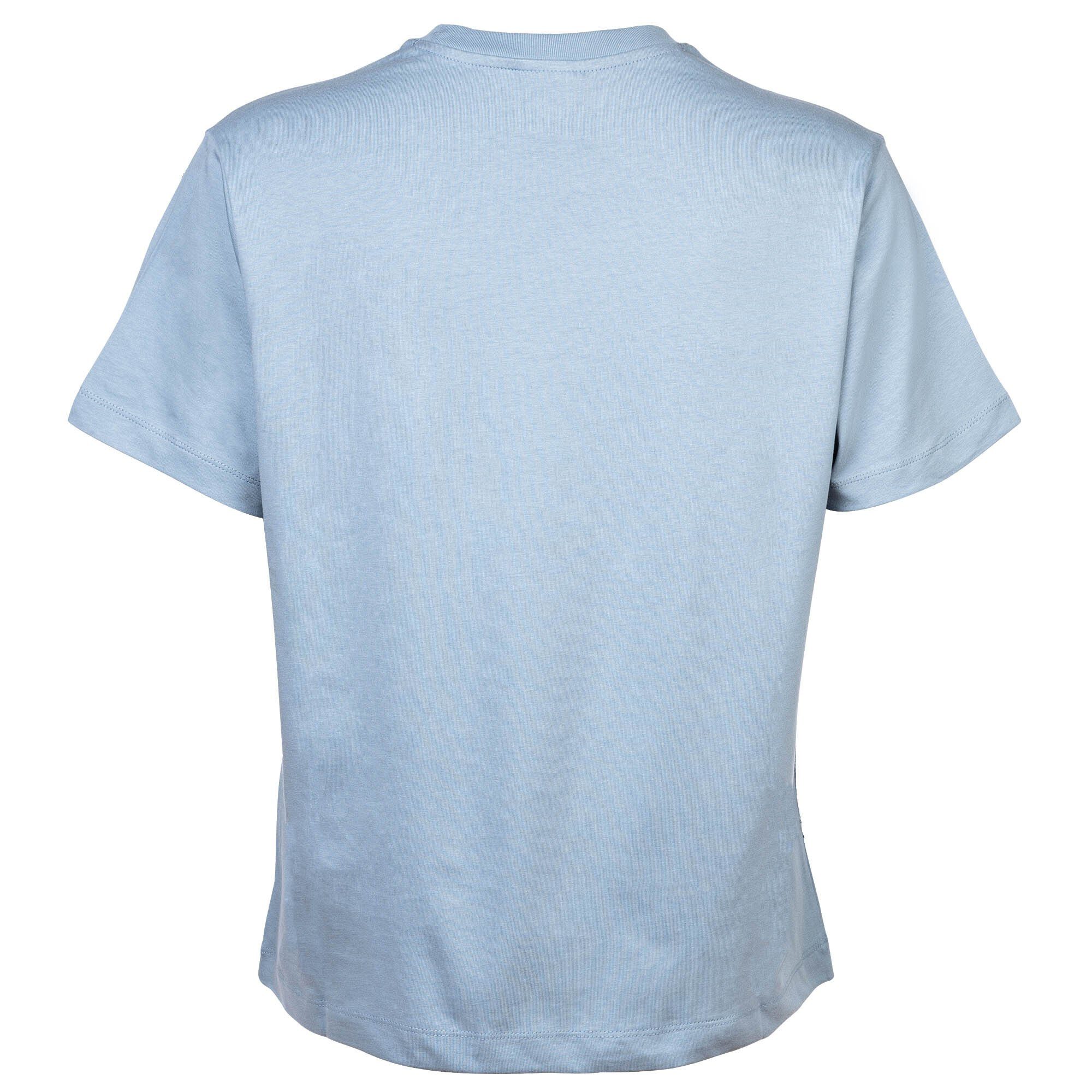 Champion T-Shirt Damen T-Shirt - Kurzarm Rundhals, Crewneck, Blau