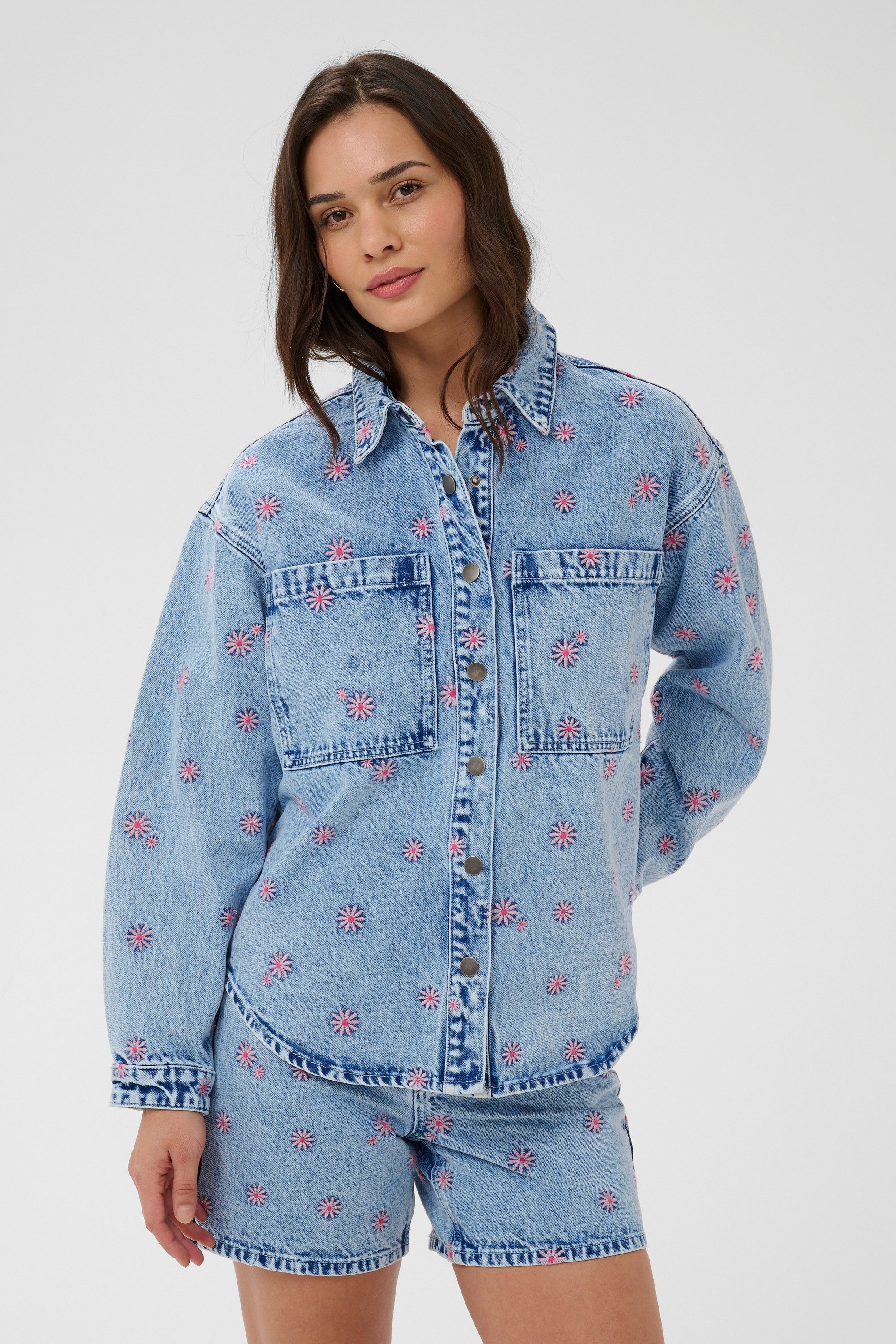 KAFFE Blusenjacke Jacke KAbabena