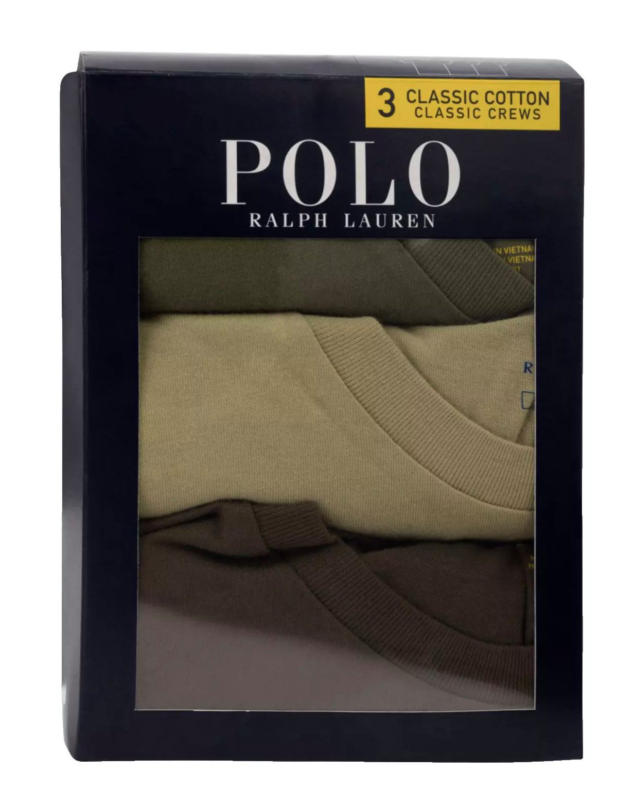 Polo Ralph Lauren T-Shirt 3er-Pack Custom Slim Fit Pony Gefertigt aus weichem und luxuriösem Baumwolljersey