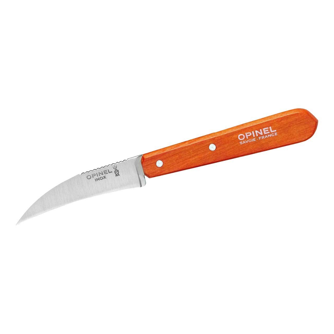 Opinel Gemüsemesser Opinel Gemüsemesser No 114, rostfrei, Buche orange | Gemüsemesser