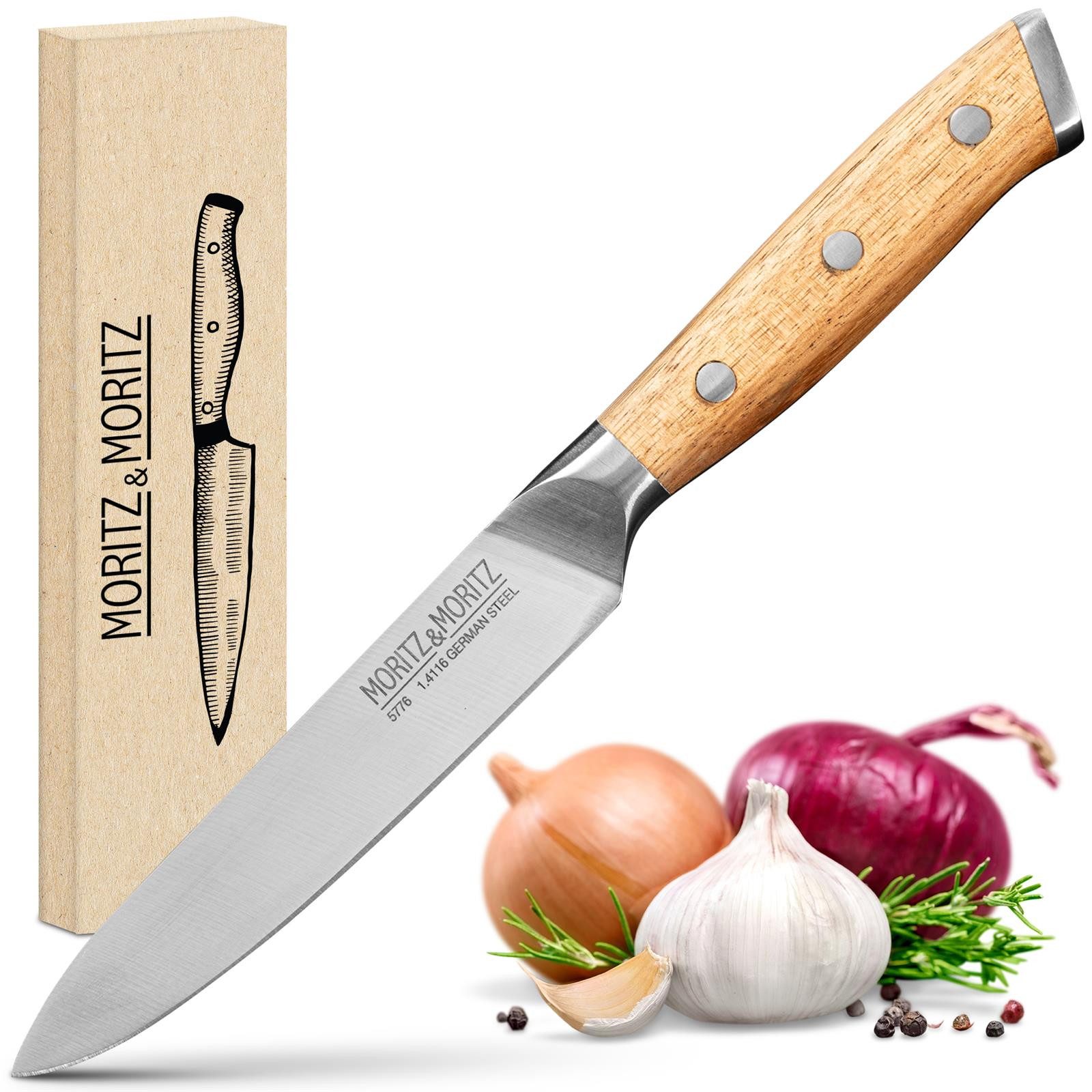 Moritz & Moritz Kochmesser Universal Kochmesser, 13cm Klinge, ergonomischer Griff