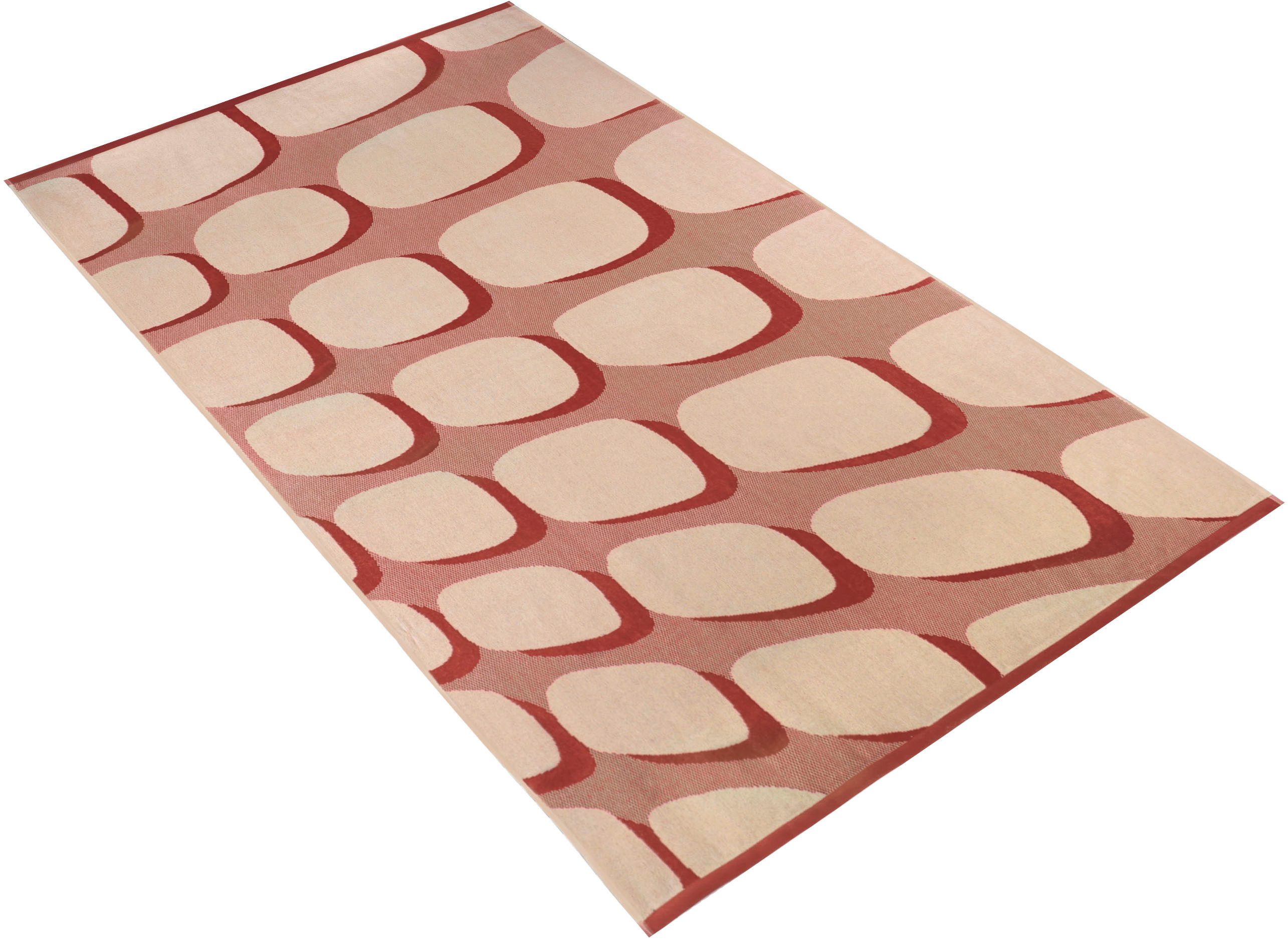 Vossen Strandtuch shadow play, Velours (1-St)