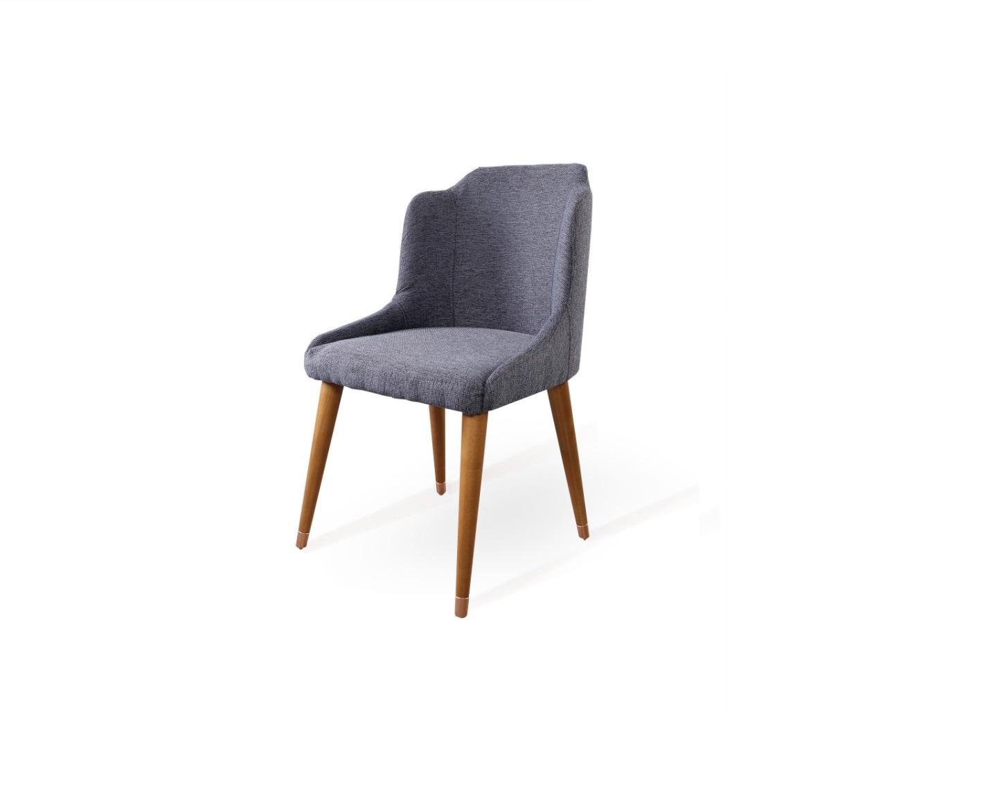 JVmoebel Stuhl Stuhl 1 Sitzer Holz Luxus Klasse Design Lehnstuhl Holz