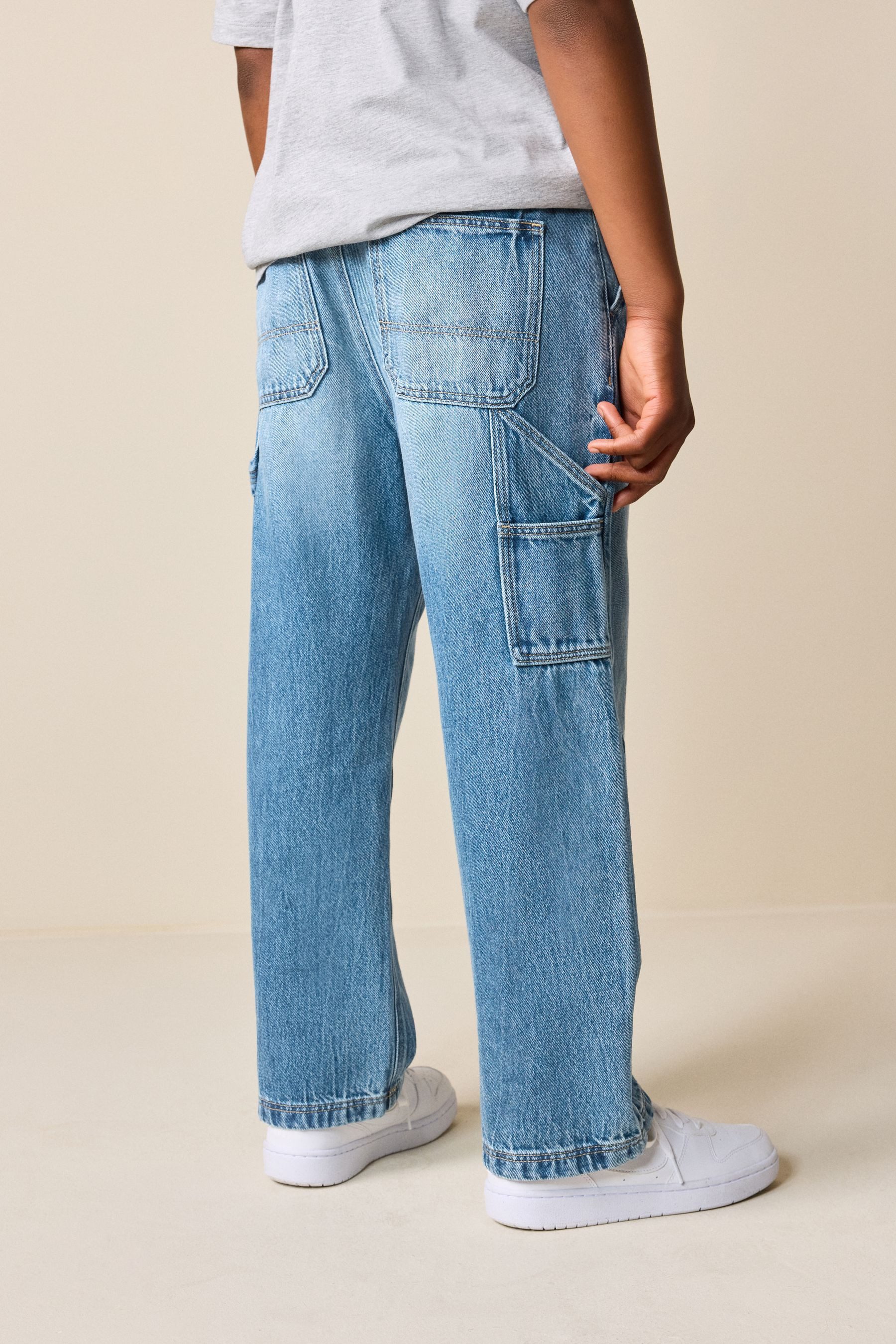 Next Schlupfjeans Schlupfjeans im Zimmermann-Stil (1-tlg)