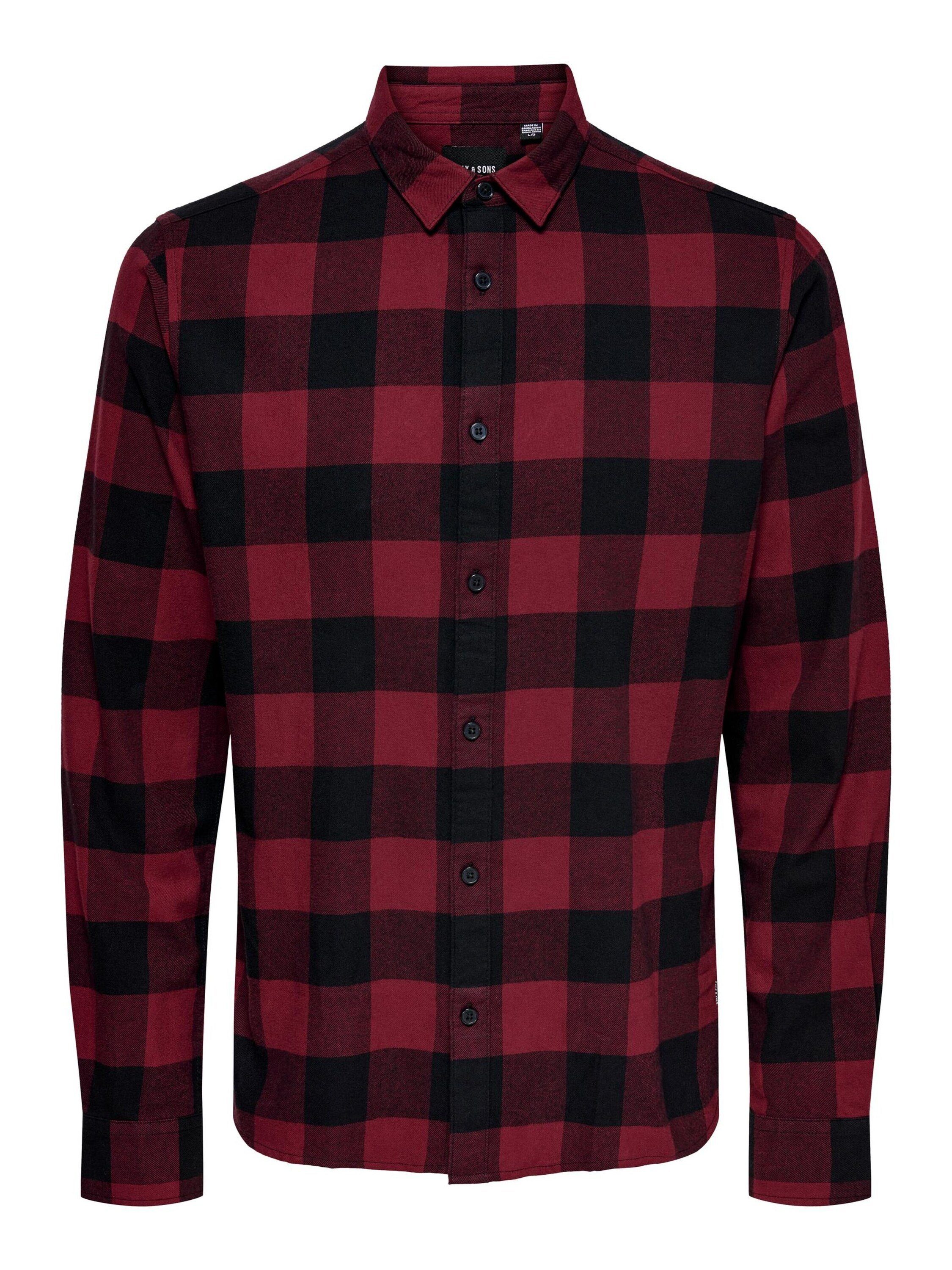 Only & Sons Herren Freizeithemd ONSGUDMUND LS CHECKED SHIRT günstig online kaufen