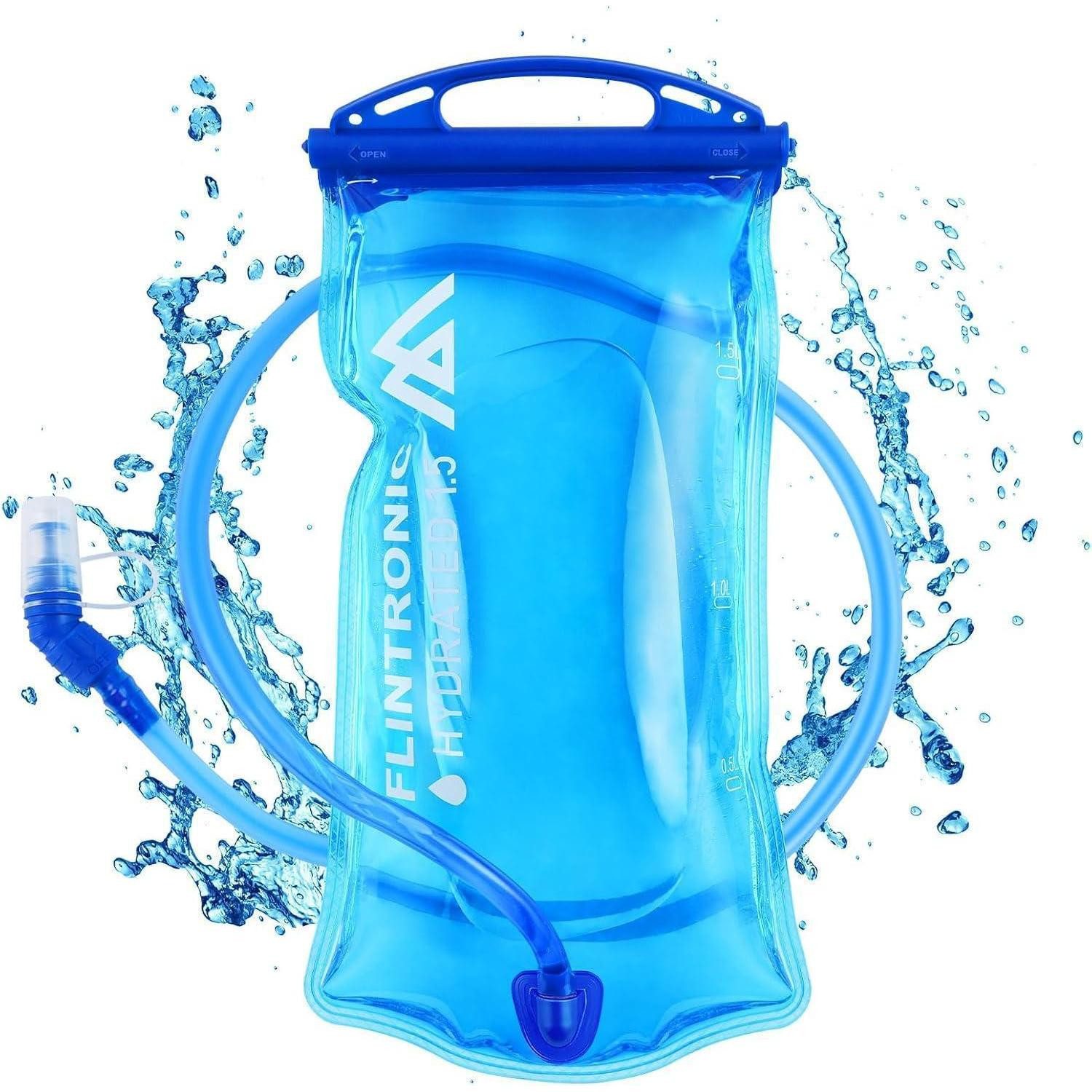Trinkblase Trinkblase 1,5L Trinkrucksack Wasserblase BPA-frei mit Wasserreservoir