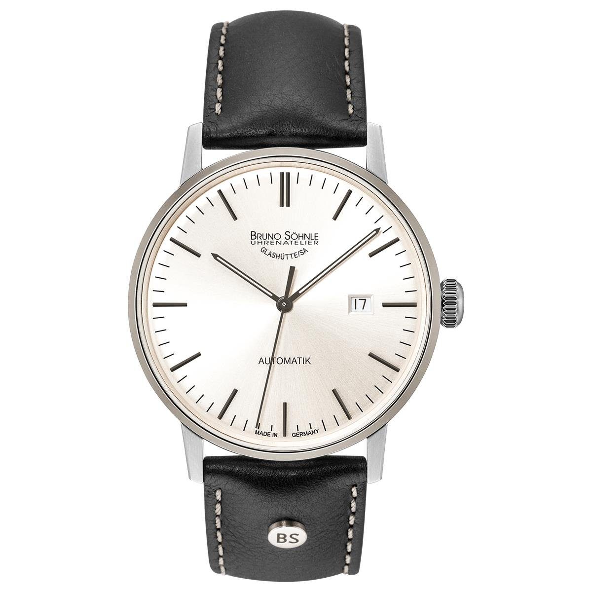 Automatikuhr Bruno Söhnle Glashütte Herren Uhr 17-12173-247 Stuttgart Big Automatik