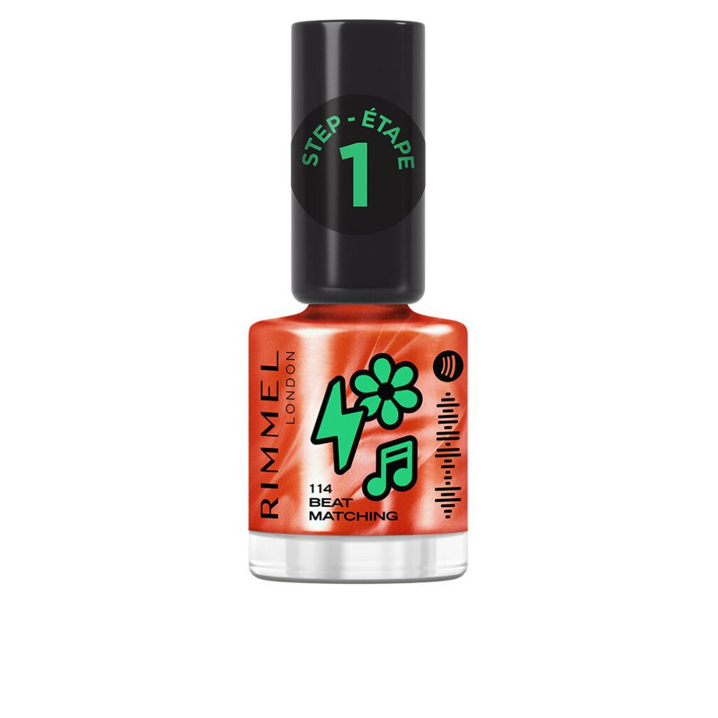 Rimmel London Gel-Nagellack SUPER GEL Nagellack #114 -Beatmatching 12 ml