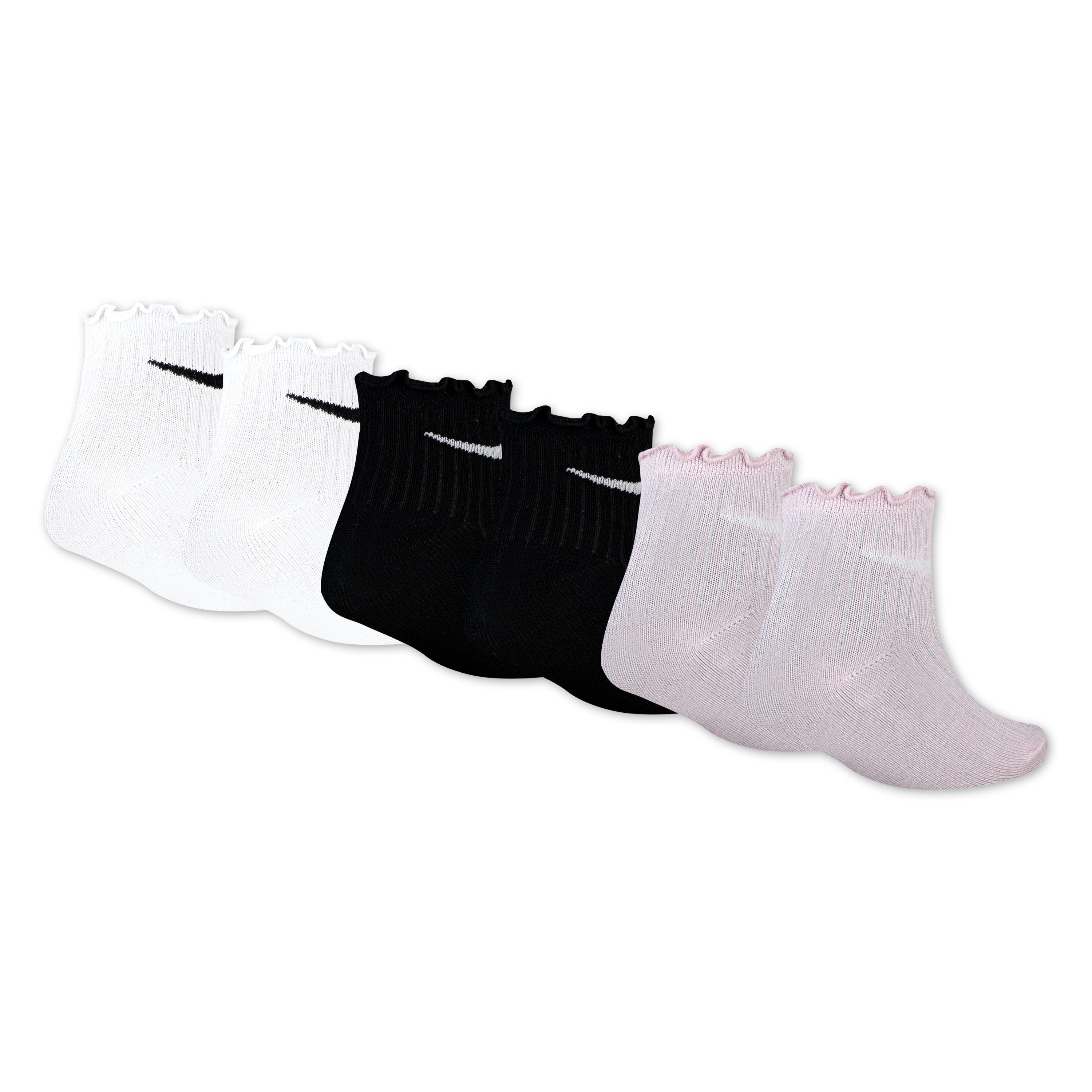 Nike Sportswear Socken NHG 6PK LETTUCE WELT ANKLE SOC (6-Paar) für sportive Aktivitäten, sportlicher Stil, für Kinder