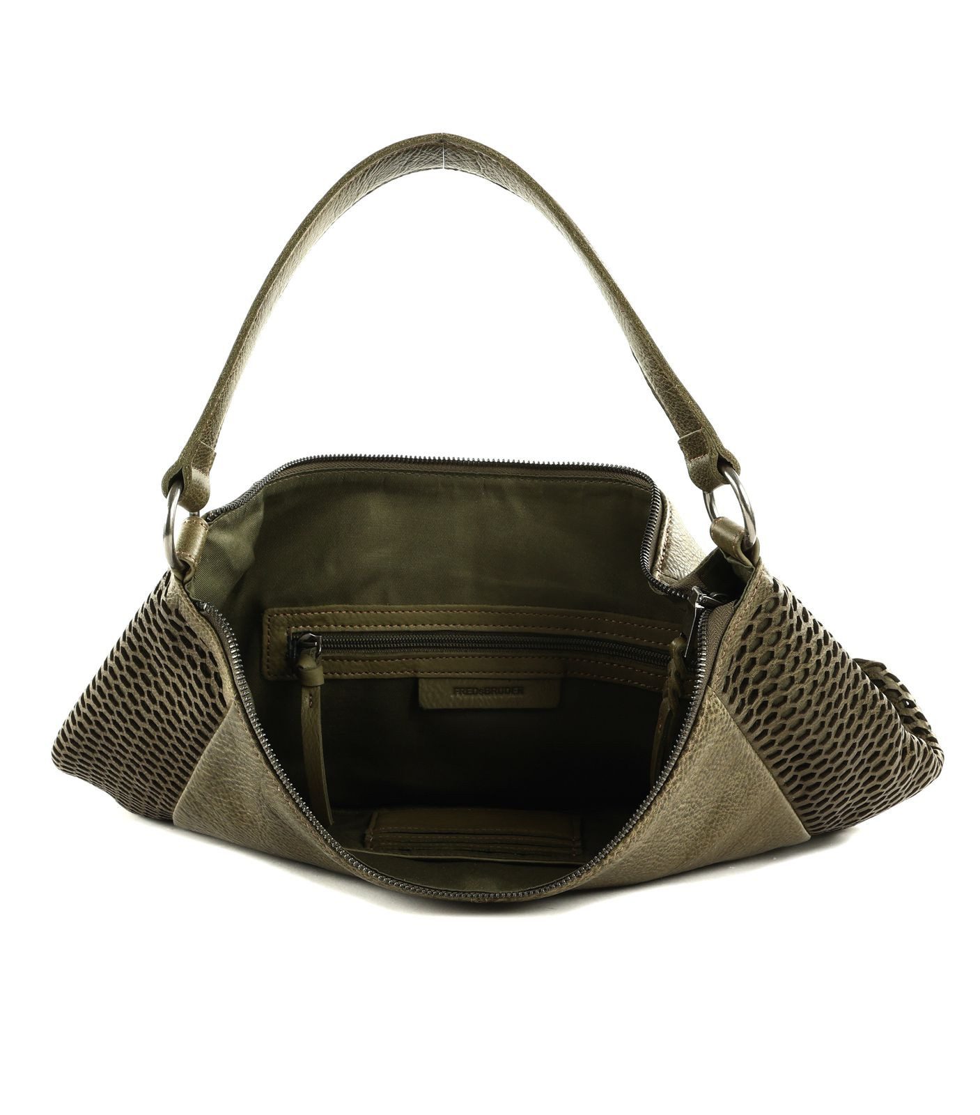 FREDsBRUDER Schultertasche Hobo Bag, aus echtem Leder