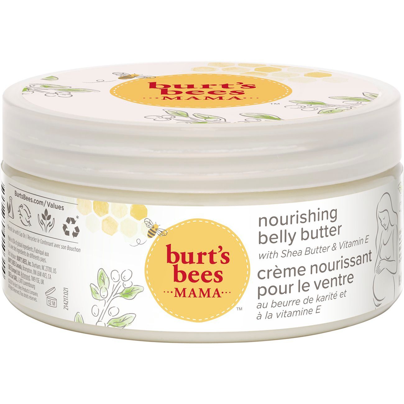 BURT'S BEES Körpercreme Mama Bee, Belly Butter Körperöl 185 g