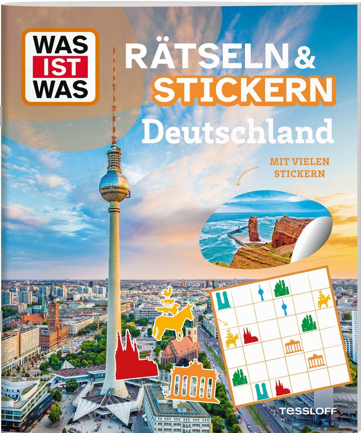WAS IST WAS Rätseln und Stickern: Deutschland / diverse