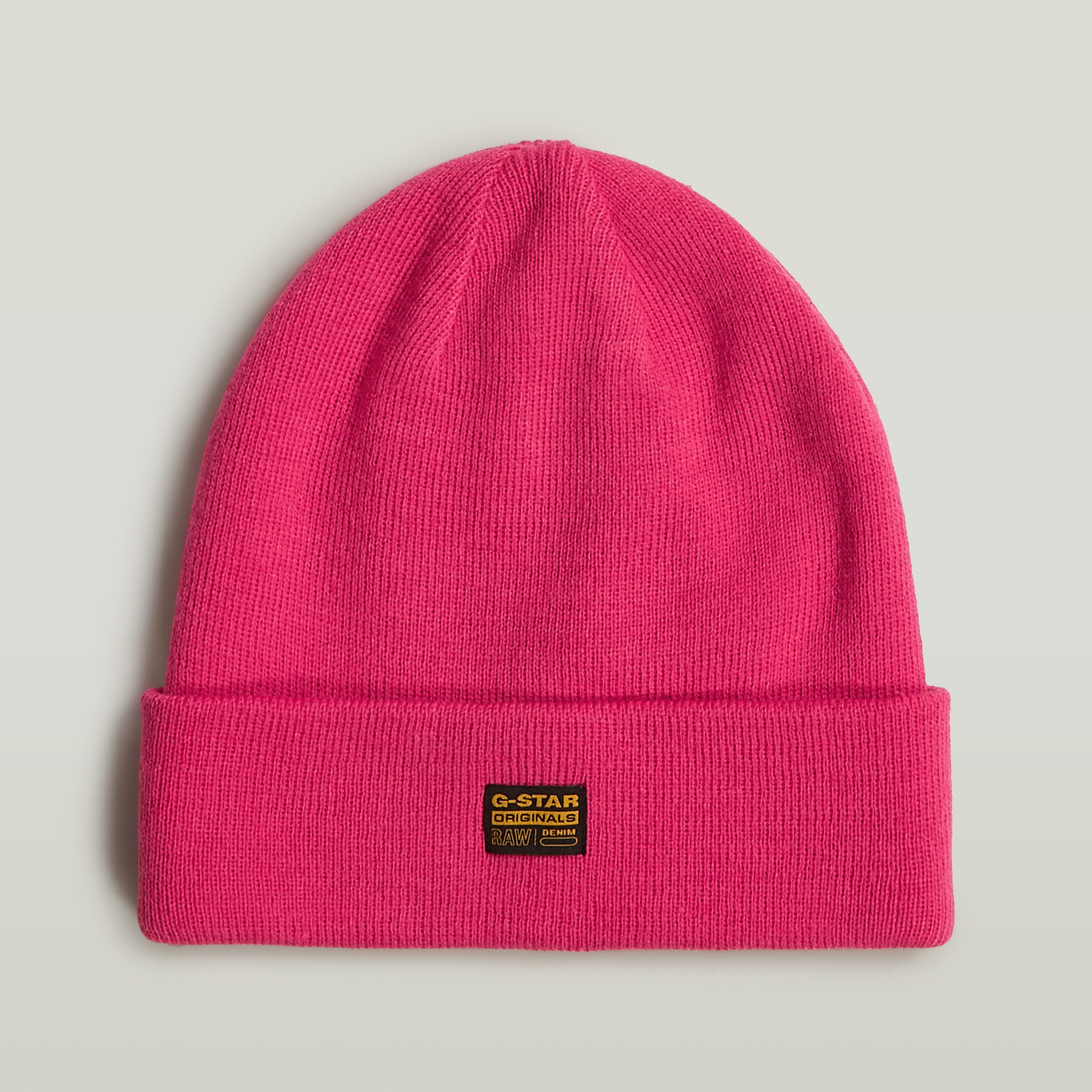 G-STAR Beanie Effo Long Beanie mit Aufnäher vorn