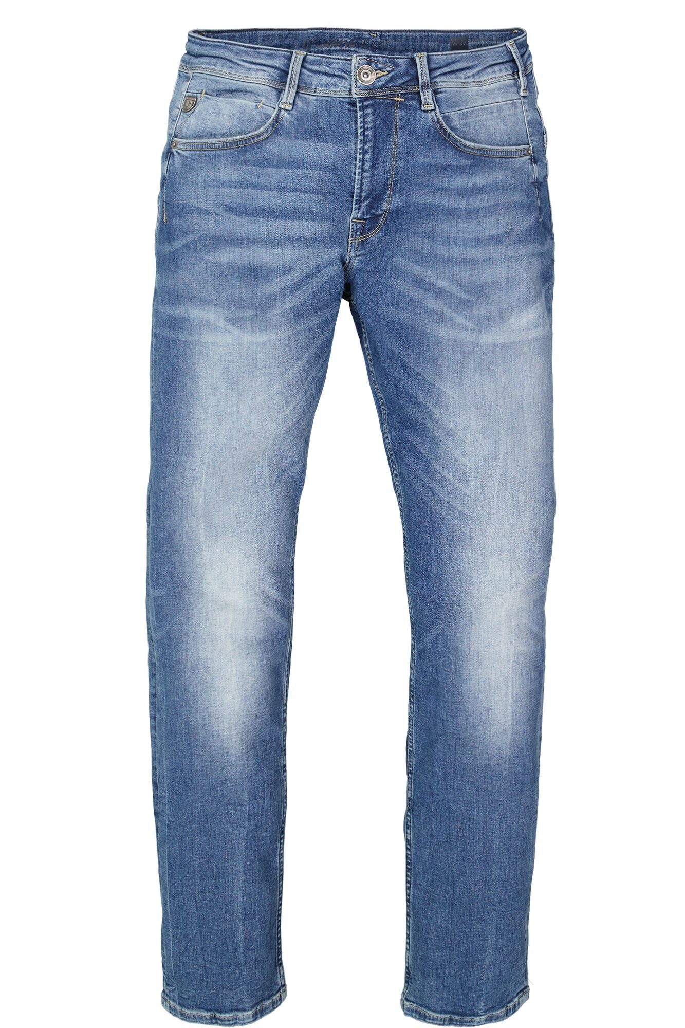 Rocko 5-Pocket-Jeans Waschungen verschiedenen in blue used vintage Garcia