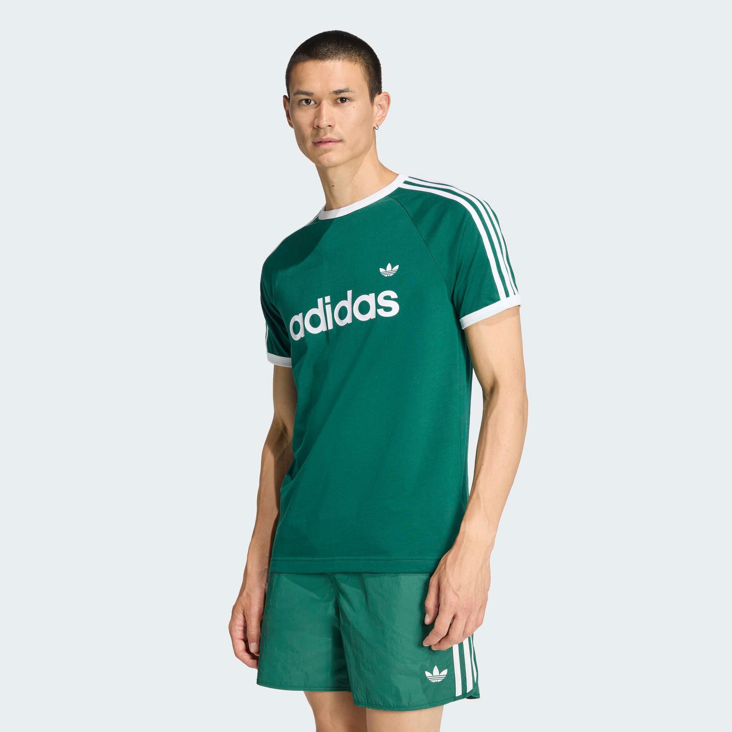adidas Originals T-Shirt 3-STREIFEN SLIM RINGER günstig online kaufen