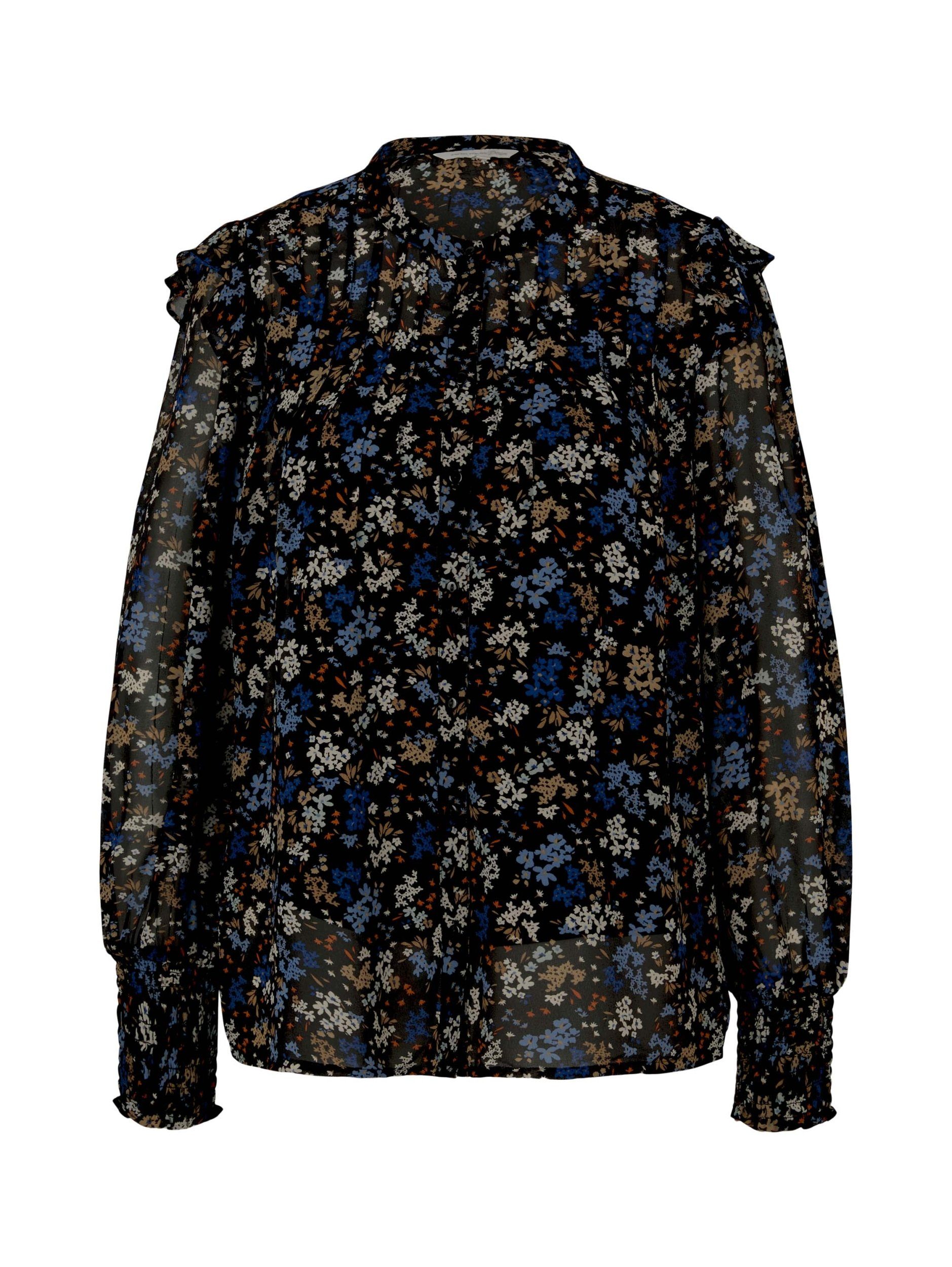 Blusentop printed chiffon blouse