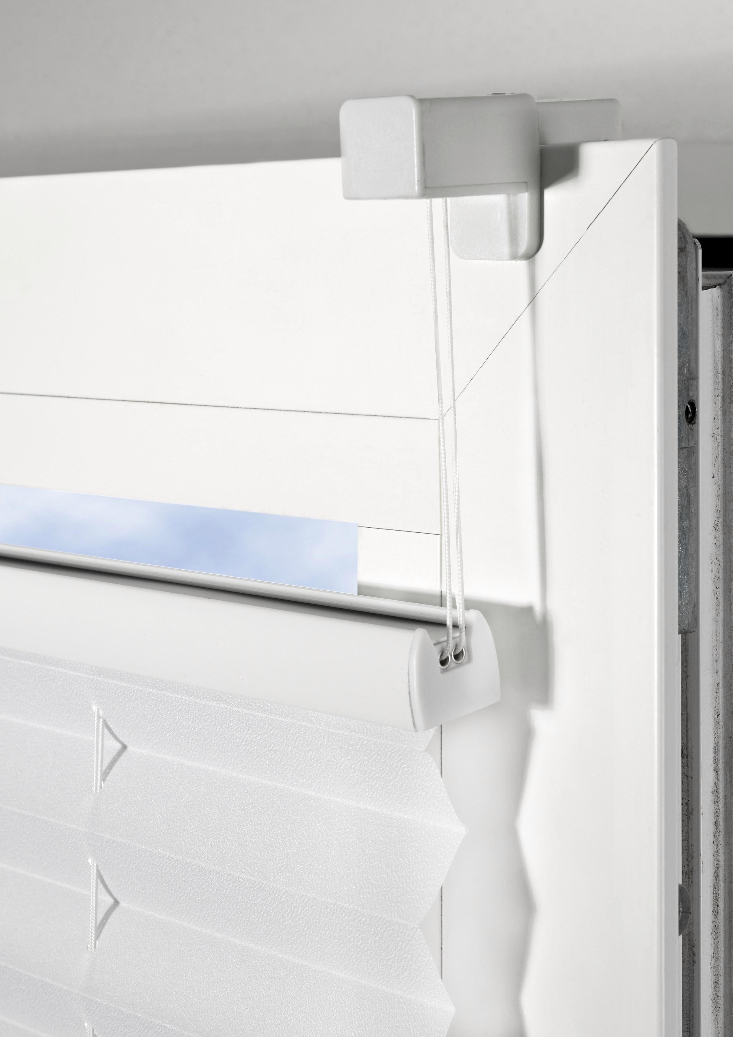 Good Life Plissee Ada, Lichtschutz, ohne Bohren, verspannt, Klemmfix, Lichtschutz