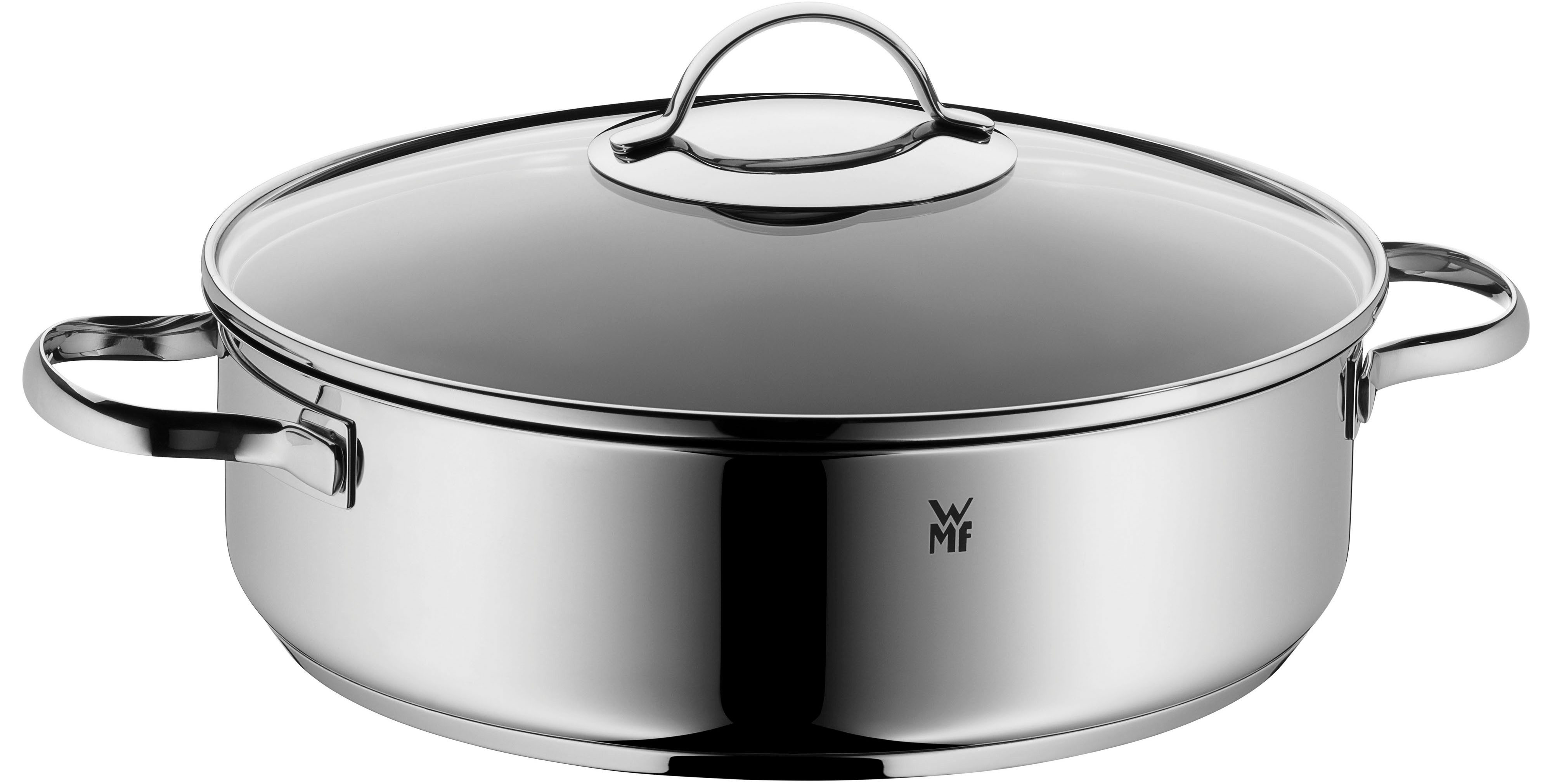 Schmorpfanne Devil Schmorpfanne 28 cm hoher Rand, Bräter Induktion