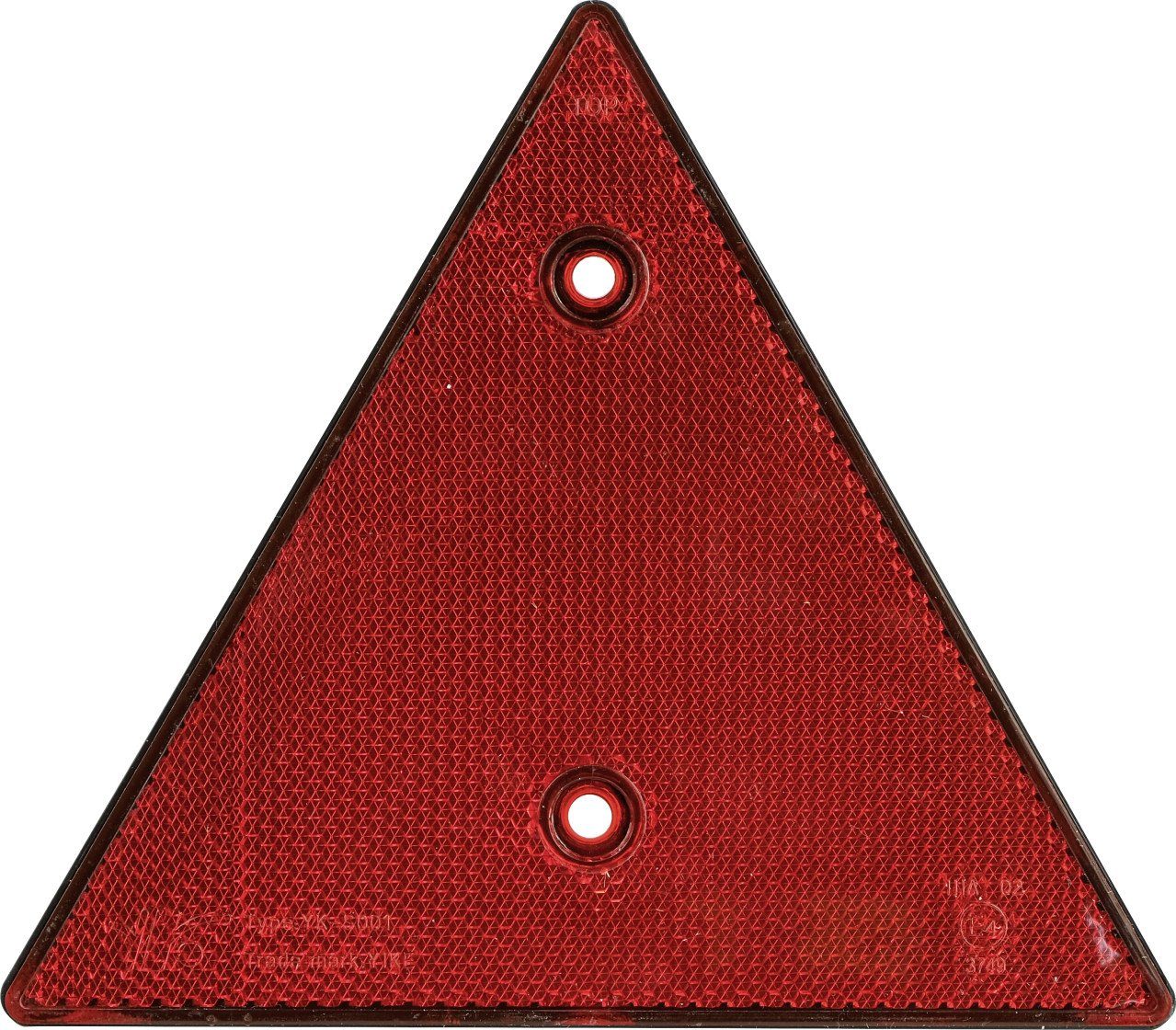 LAS Anhängerkupplung LAS Reflektor dreieckig rot 2 Stück