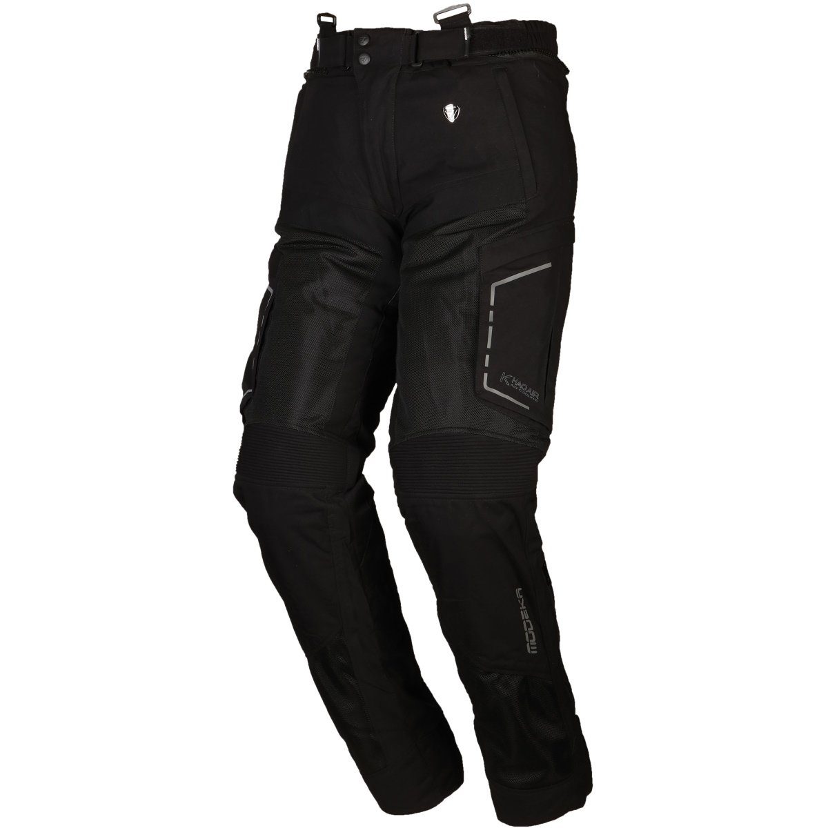 Modeka Motorradhose Modeka Khao Air Lady Textilhose Damen schwarz motorradhose für damen