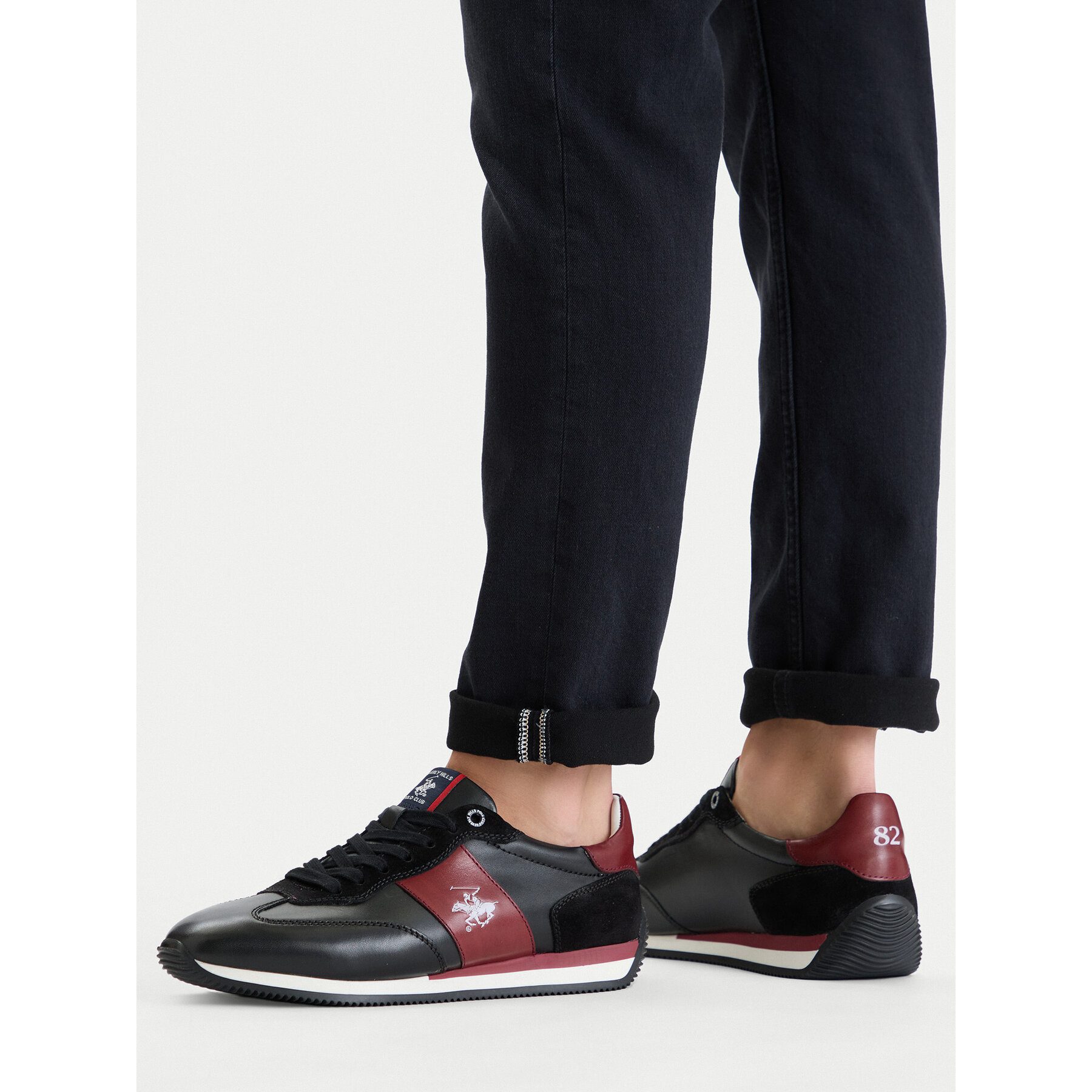 BEVERLY HILLS POLO CLUB Schwarze Herren-Sneaker von Beverly Hills Polo Club Sneaker
