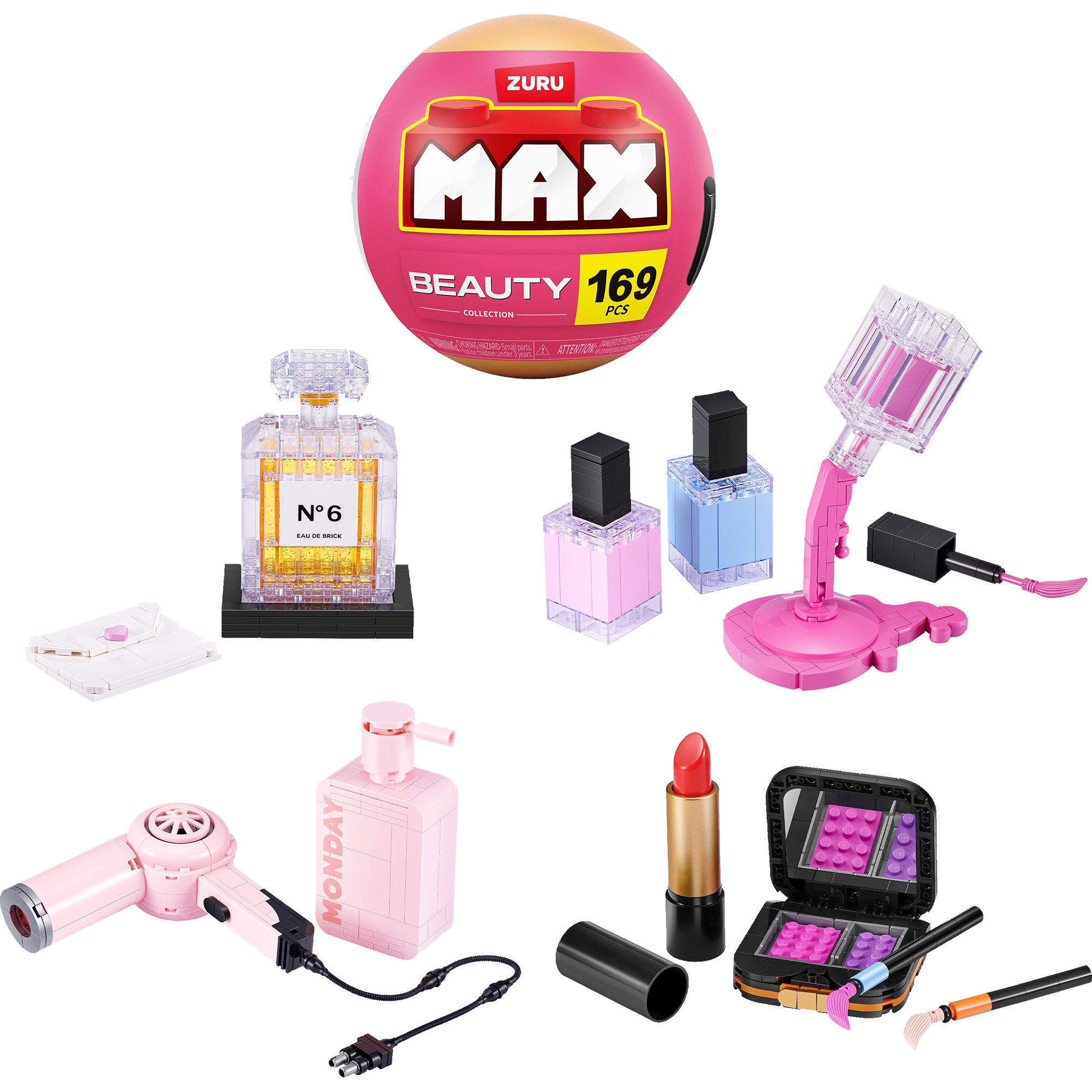 ZURU Seifenblasenspielzeug ZURU MAX Premium - Beauty Series 1