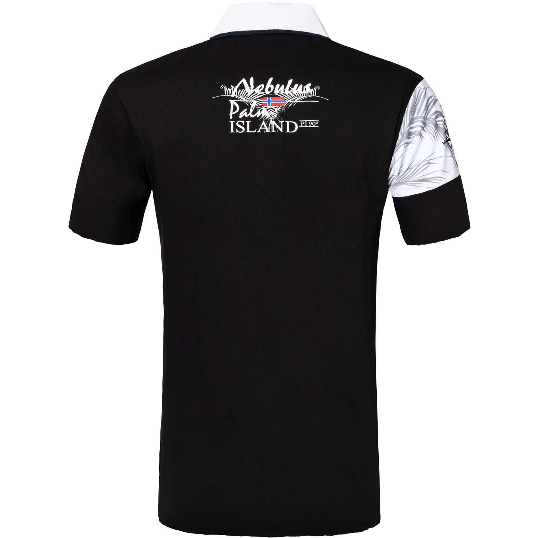 Nebulus Poloshirt PAITAS, P4030 - Herren, schwarz, M