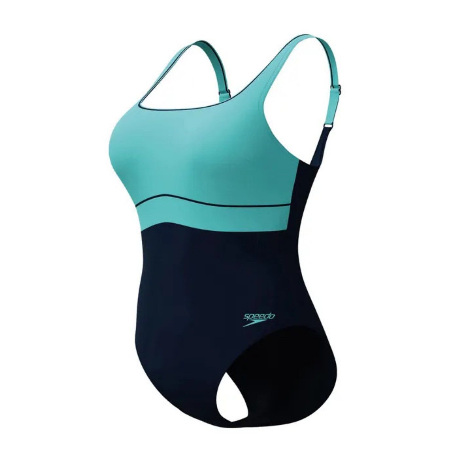 Speedo Badeanzug Schwimmanzug mit verstellbaren Trägern günstig online kaufen