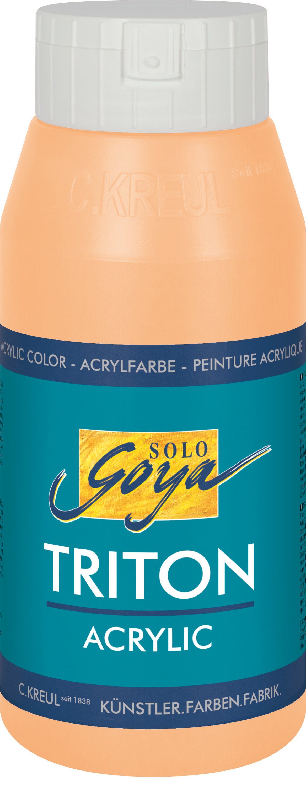 Kreul Acrylfarbe Solo Goya Triton Acrylic, 750 ml Terrakotta