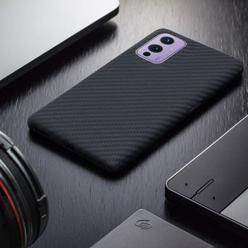 kalibri Handyhülle Hülle für OnePlus 9 (EU/NA Version), Aramid Handy Schutzhülle - Smartphone Cover Case