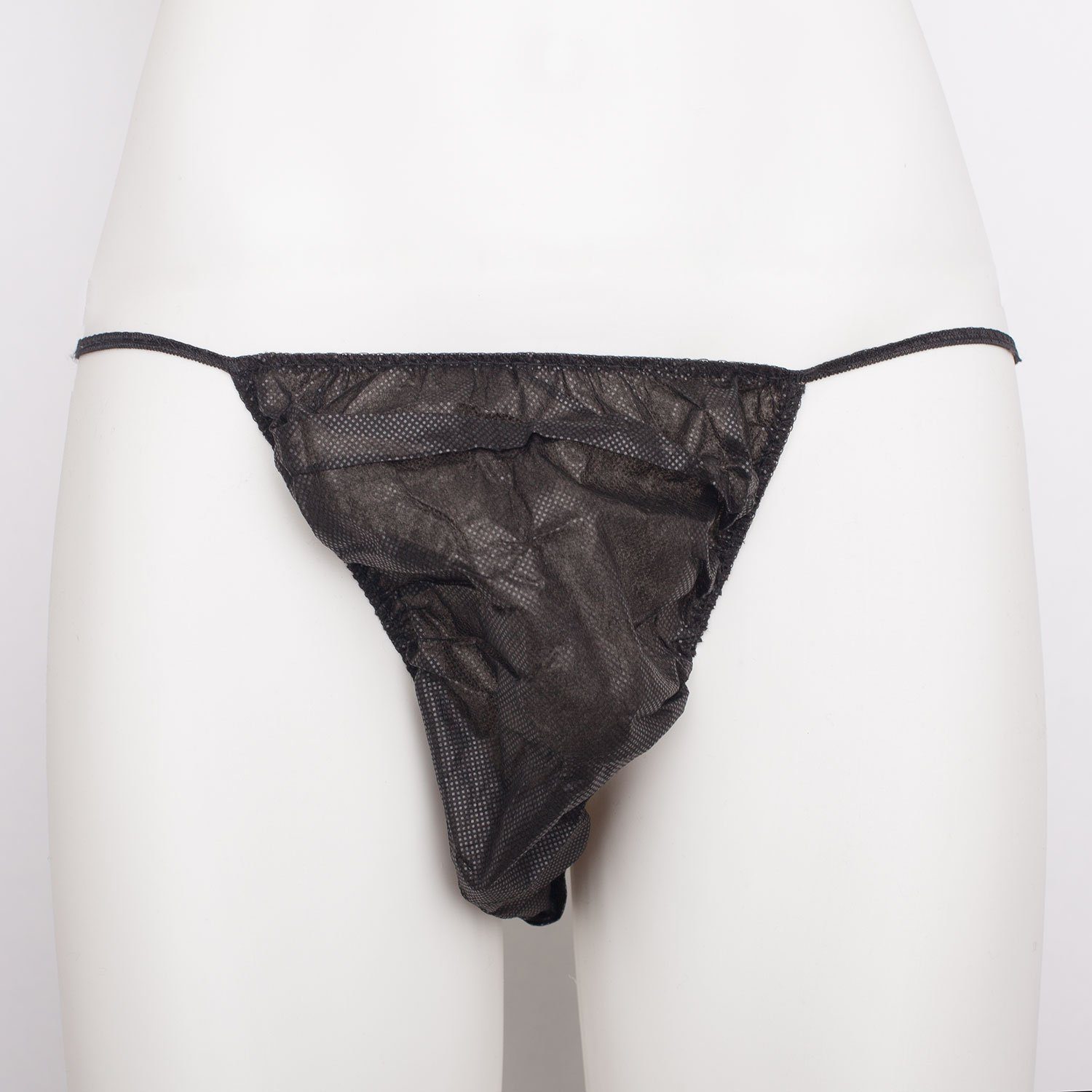 Welltouch Slip Einweg String Tanga-Herren schwarz/1000 günstig online kaufen
